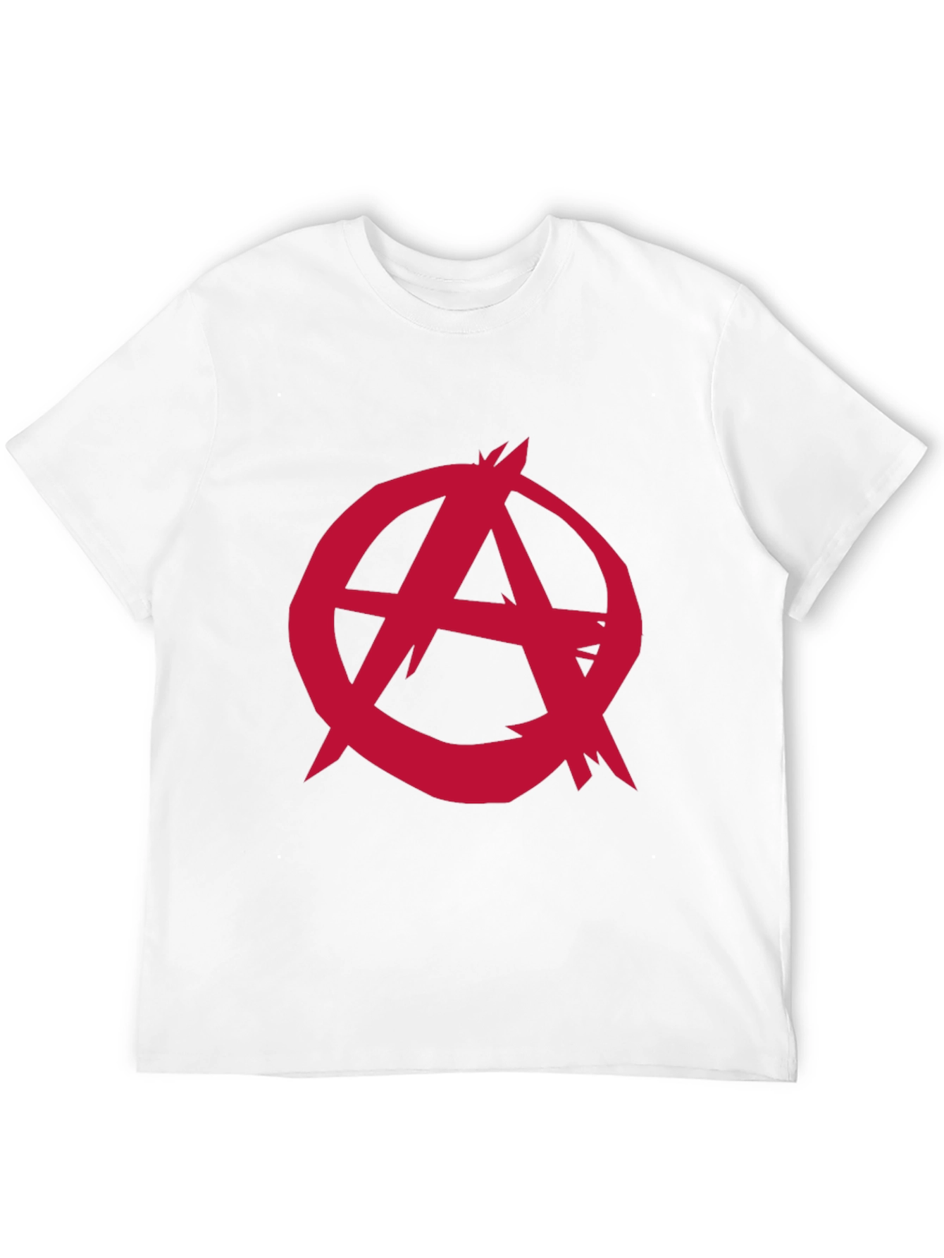 Anarchy Symbol Graphic Tee - Black Cotton