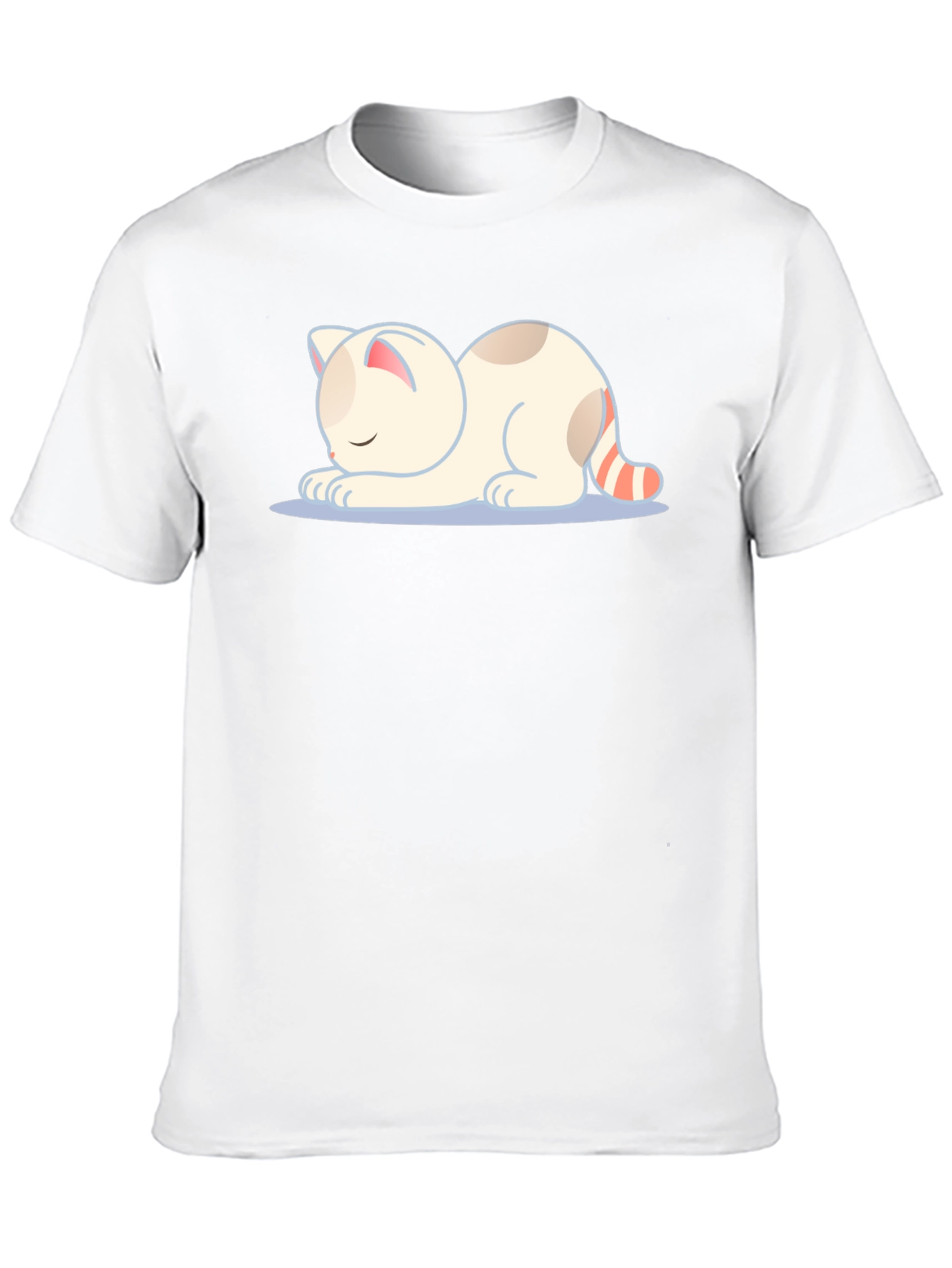 Cute Cat Nap T-Shirt - Soft & Stylish