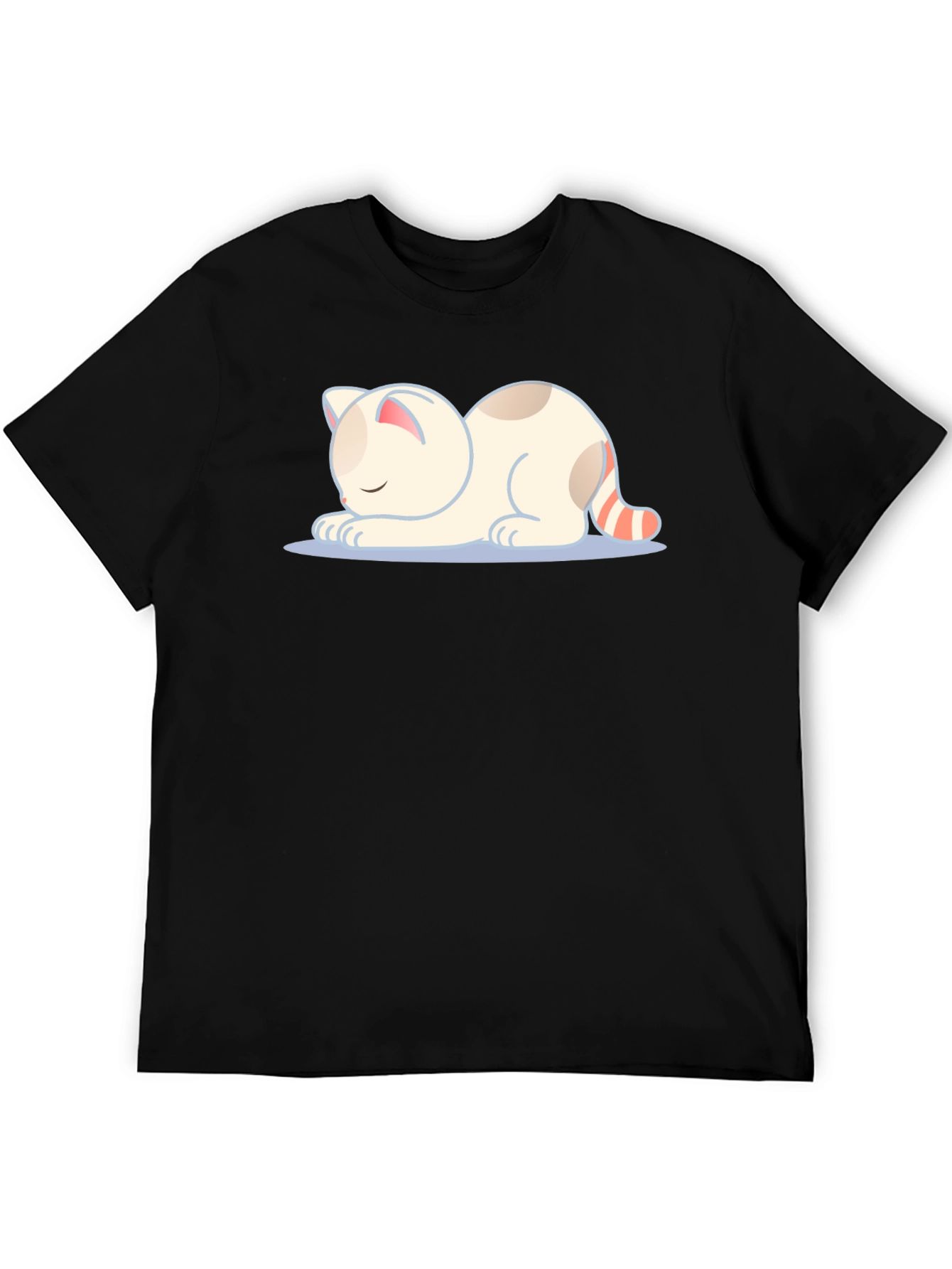 Cute Cat Nap T-Shirt - Soft & Stylish