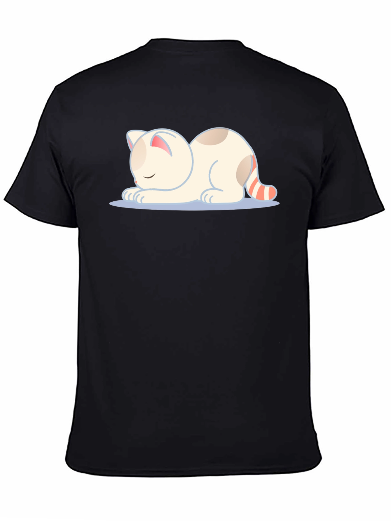 Cute Cat Nap T-Shirt - Soft & Stylish