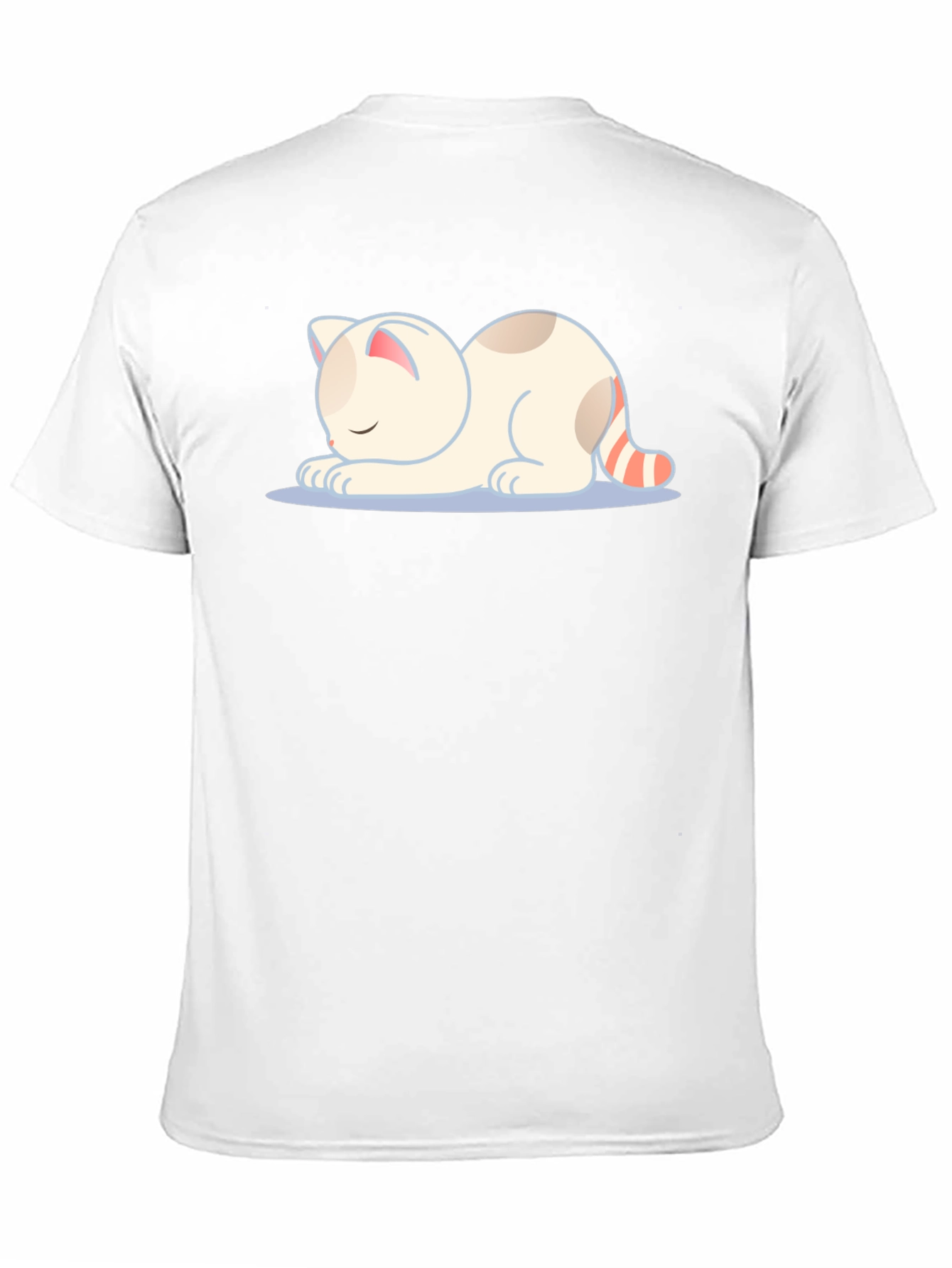 Cute Cat Nap T-Shirt - Soft & Stylish