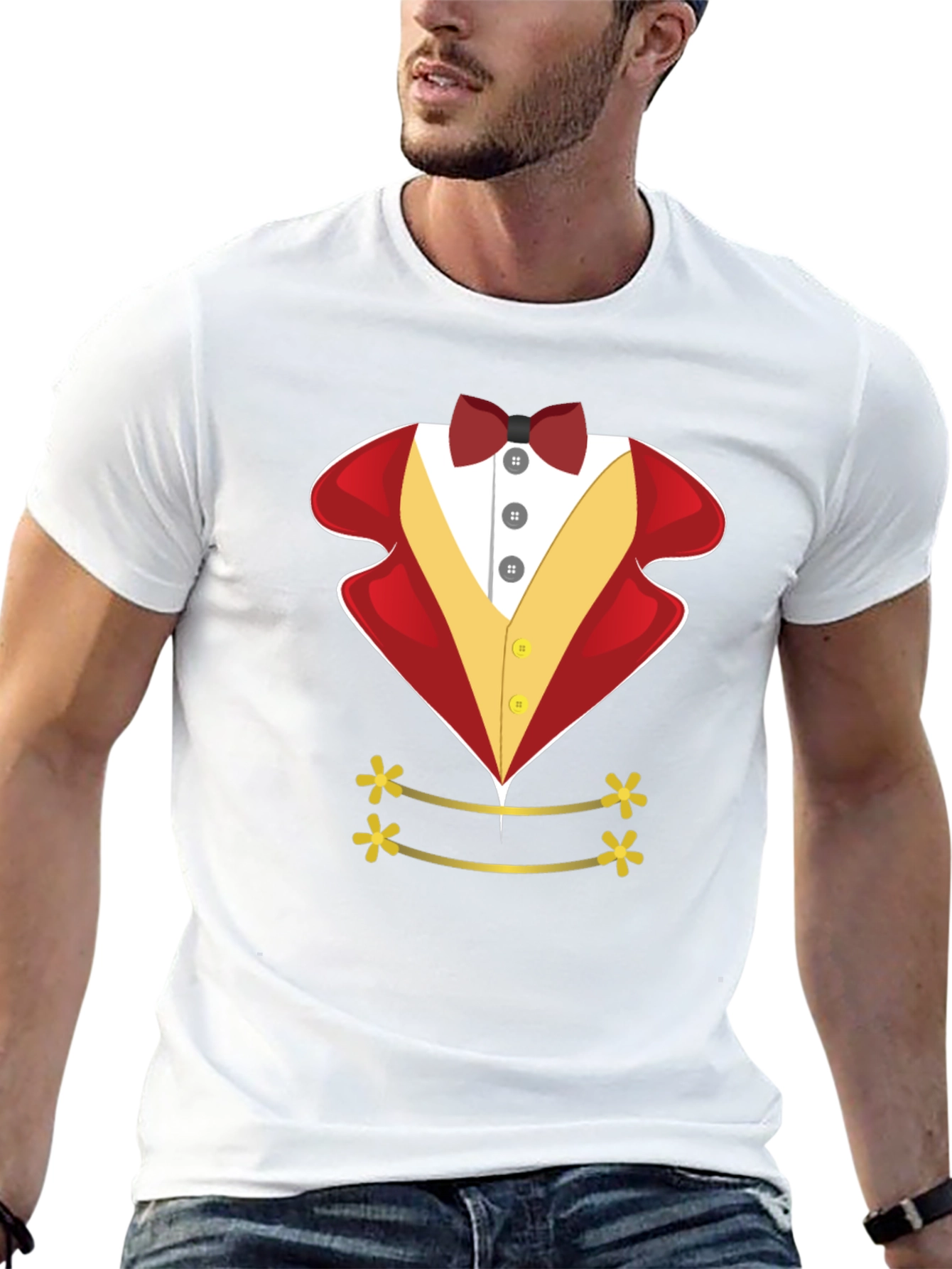 Tuxedo T-Shirt: Costume Party Style