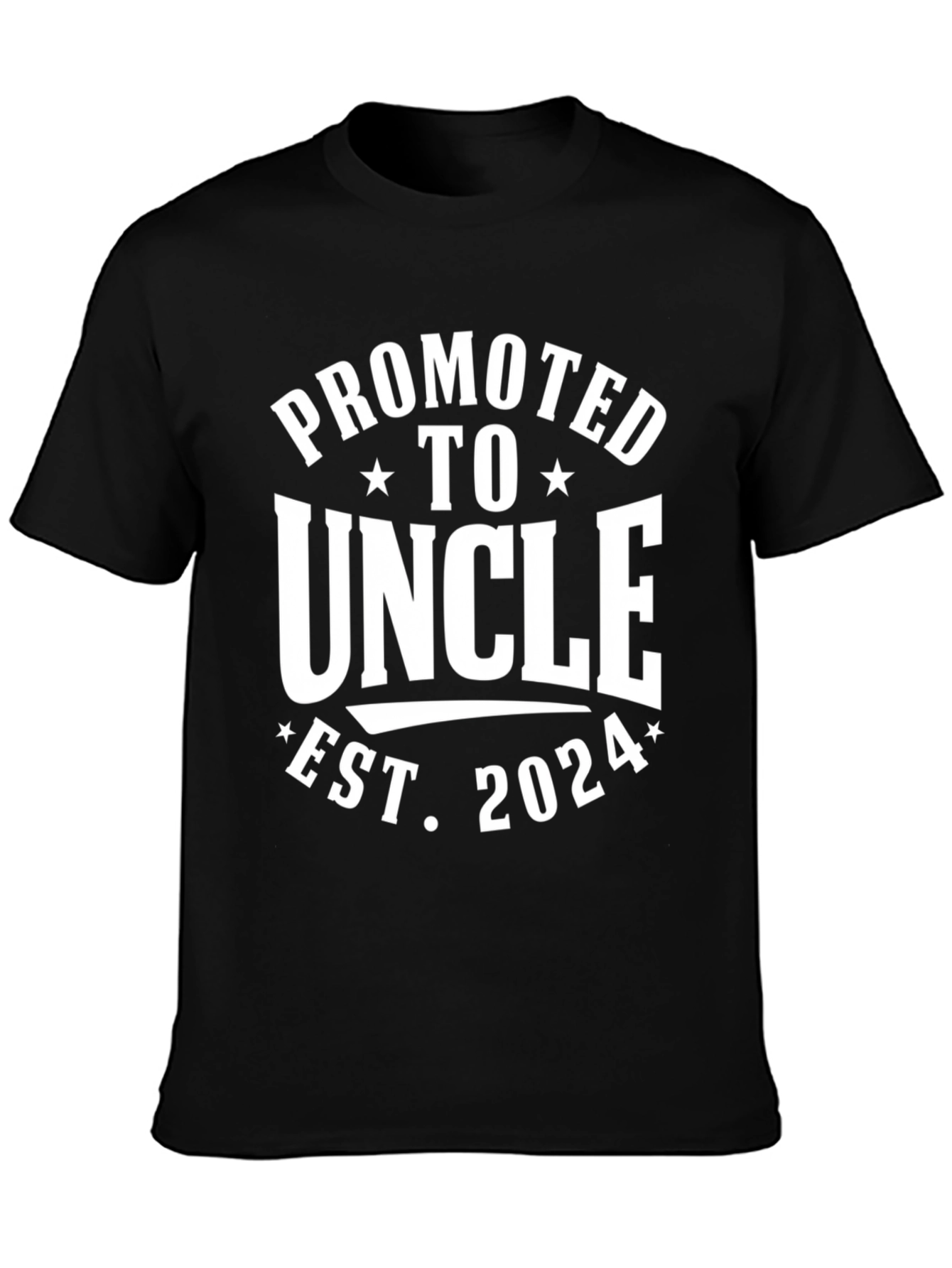 Promoted to Uncle Est. 2024 Graphic Tee