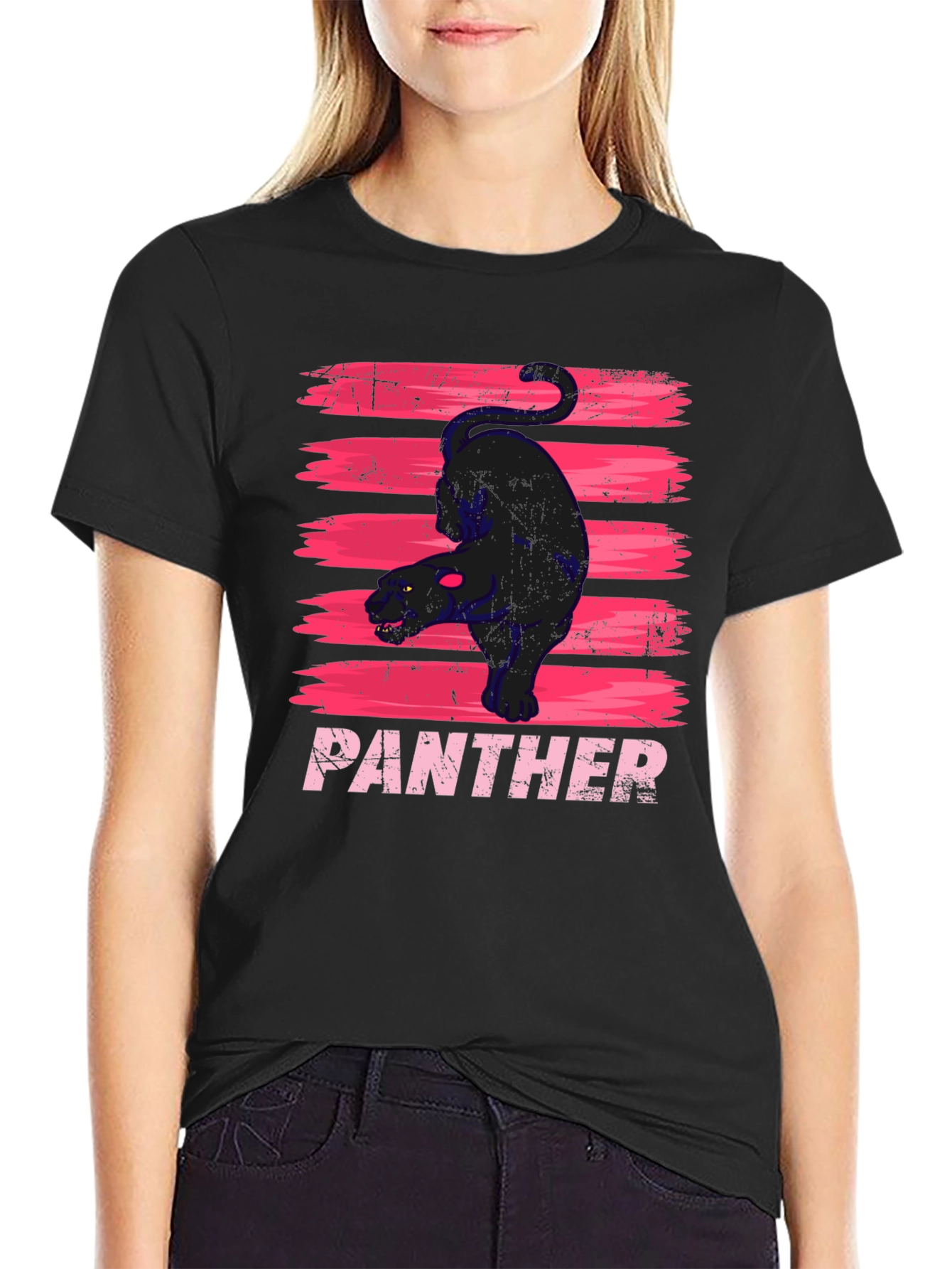 Black Panther Graphic Tee - Stylish Mens T-Shirt