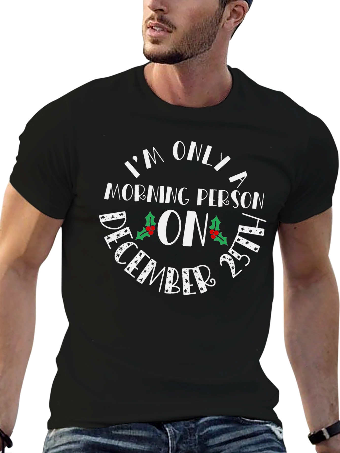 Holiday Christmas Morning Person T-Shirt