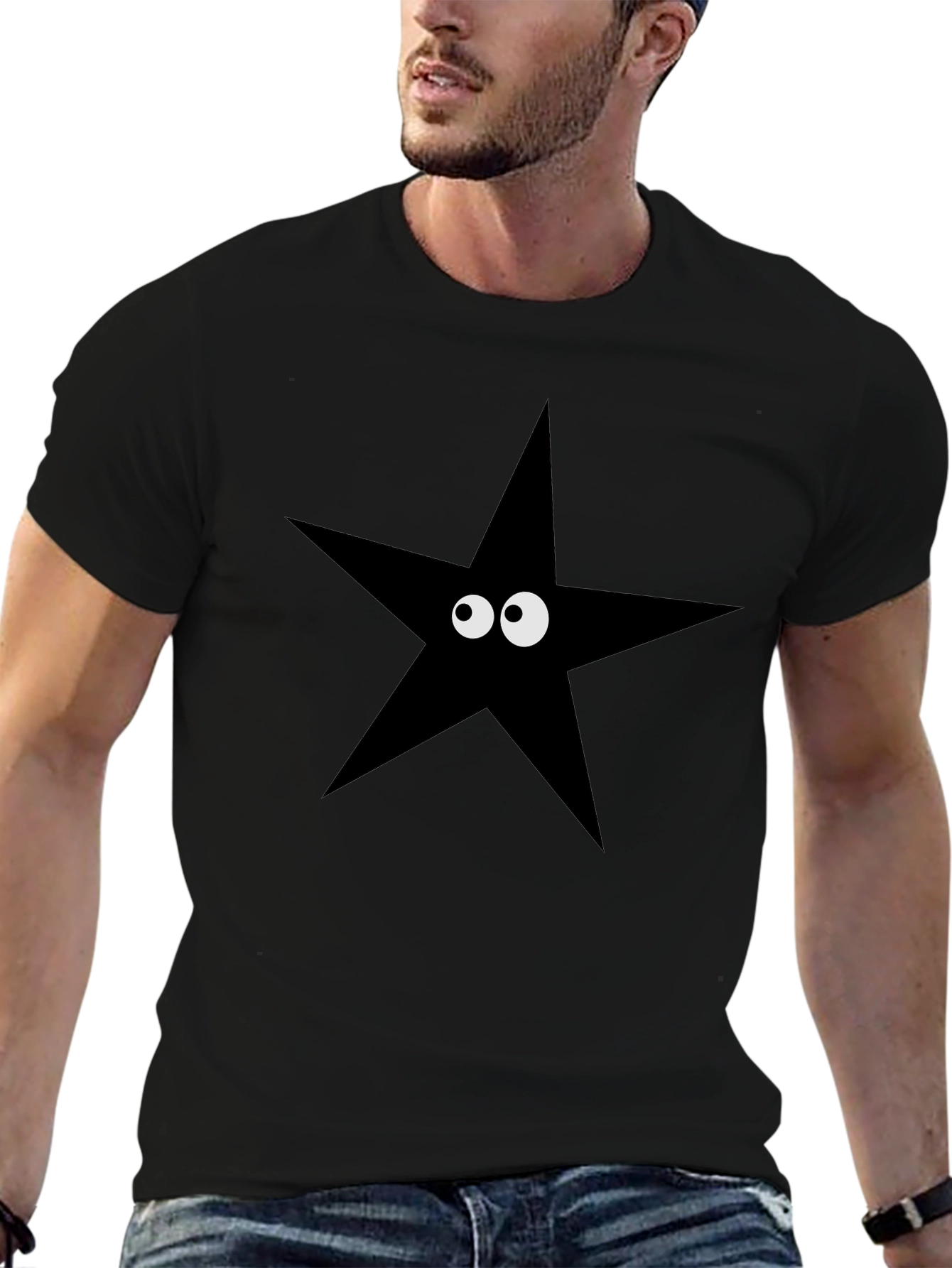 Starry Eyed Black T-Shirt