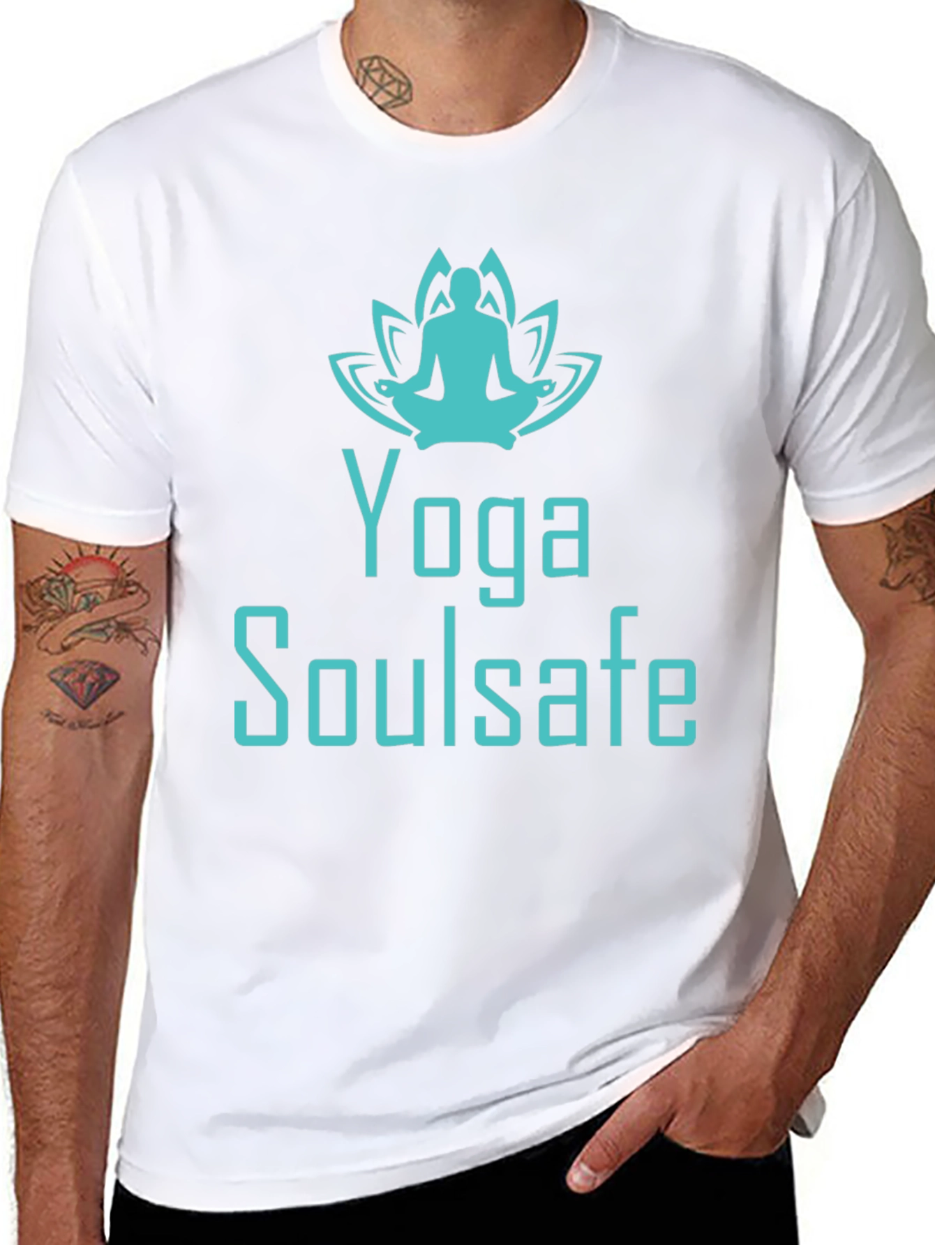 Yoga Soulsafe T-Shirt - Meditative Design