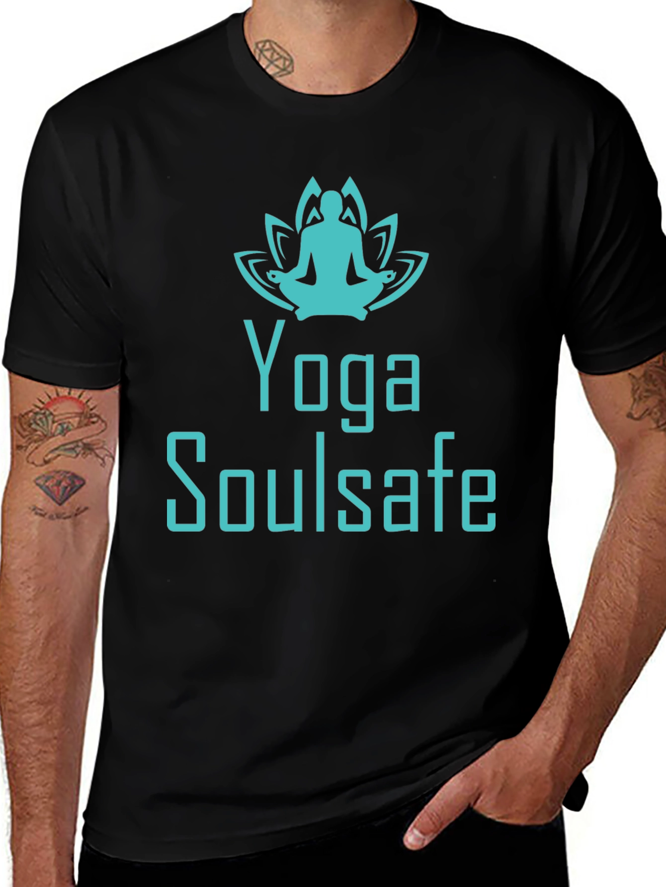 Yoga Soulsafe T-Shirt - Meditative Design