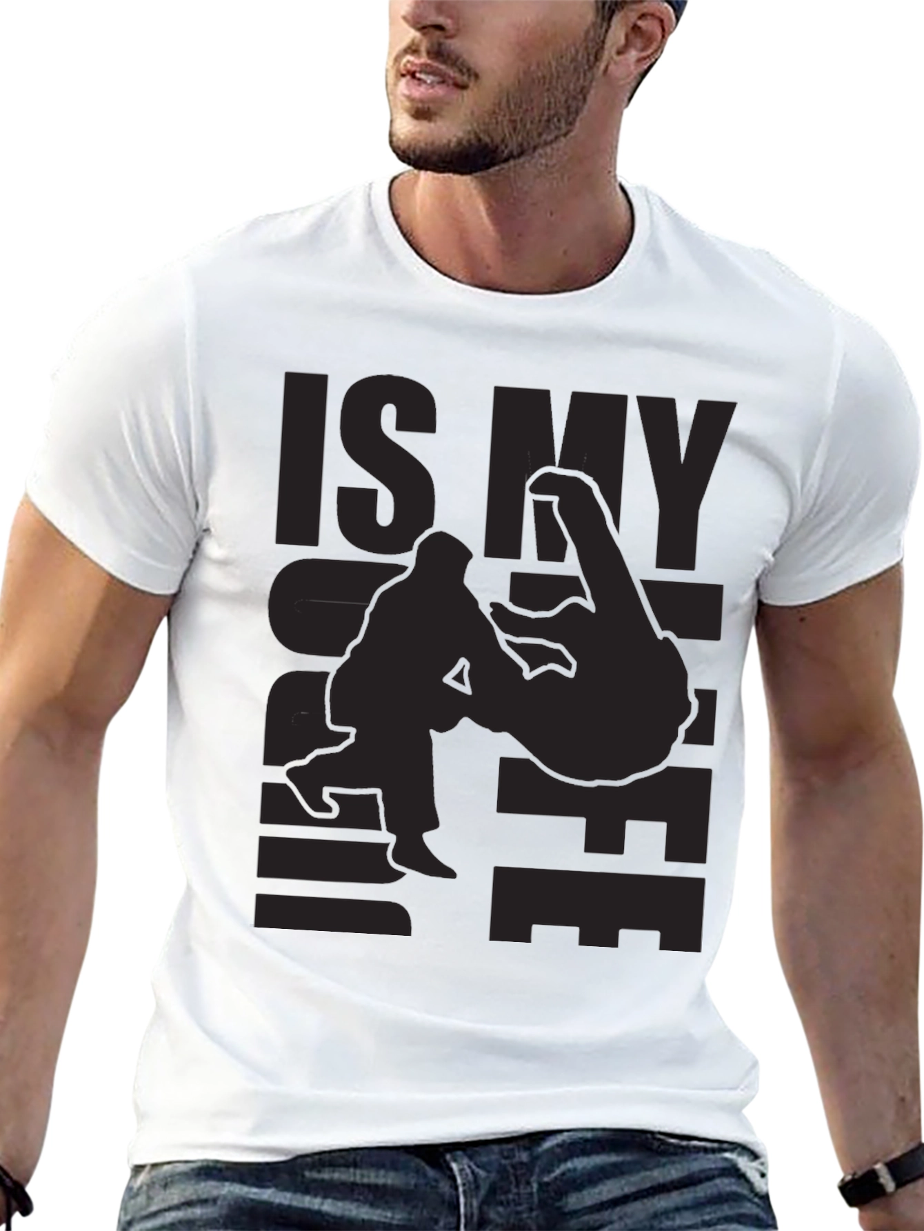 Funny BJJ T-Shirt - Is My Gi OK?