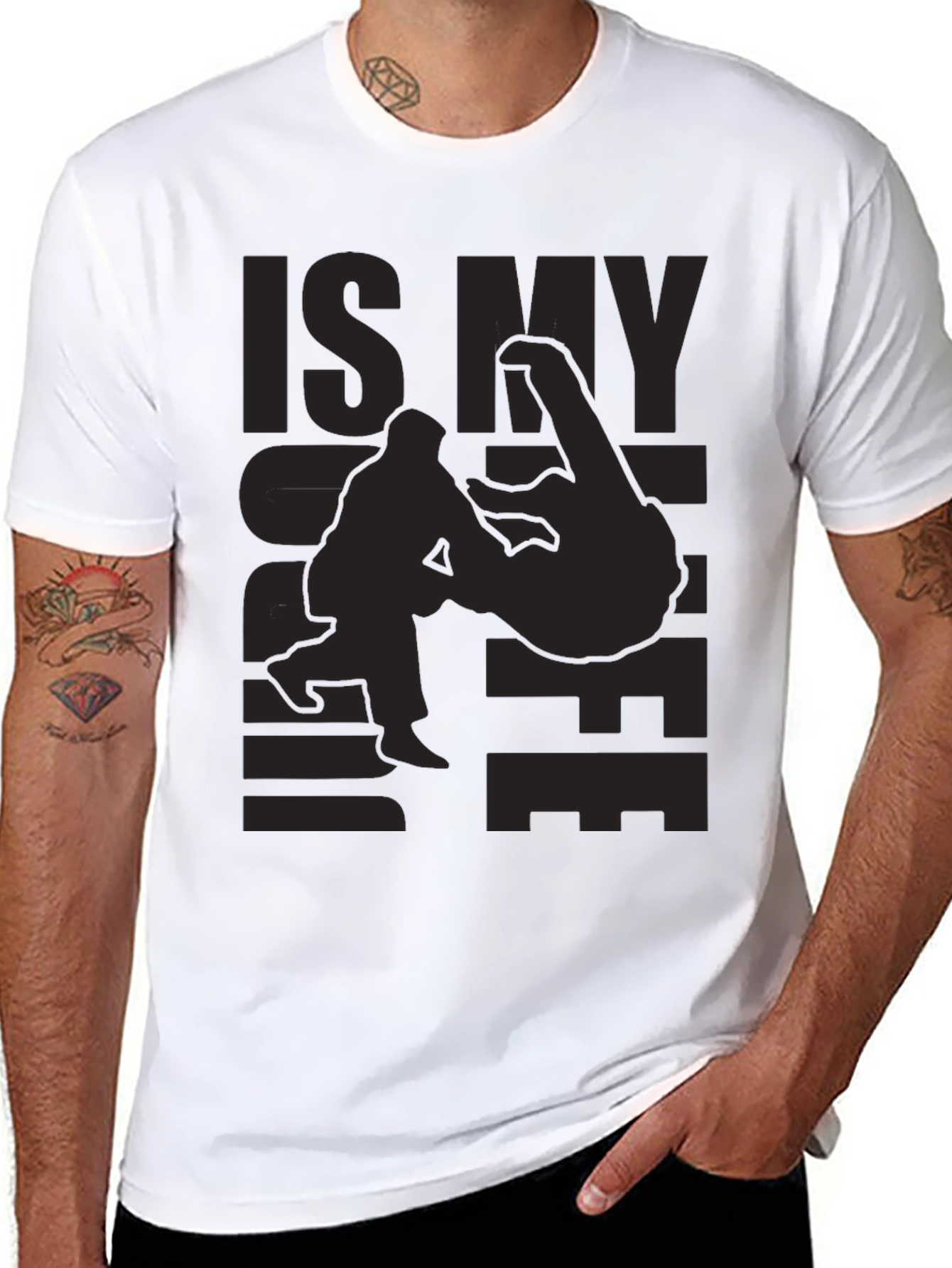 Funny BJJ T-Shirt - Is My Gi OK?