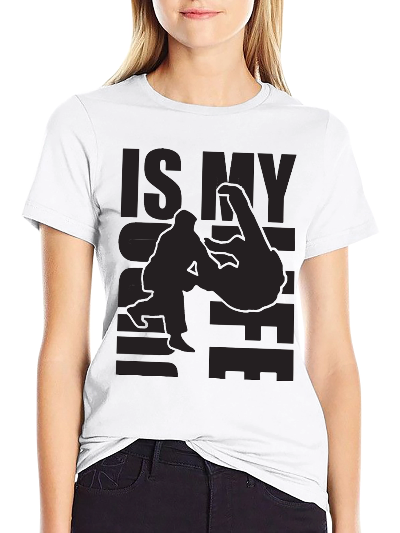 Funny BJJ T-Shirt - Is My Gi OK?