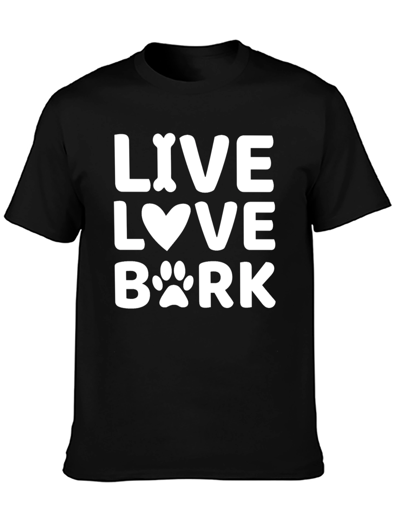 Live Love Bark Dog Lover T-Shirt