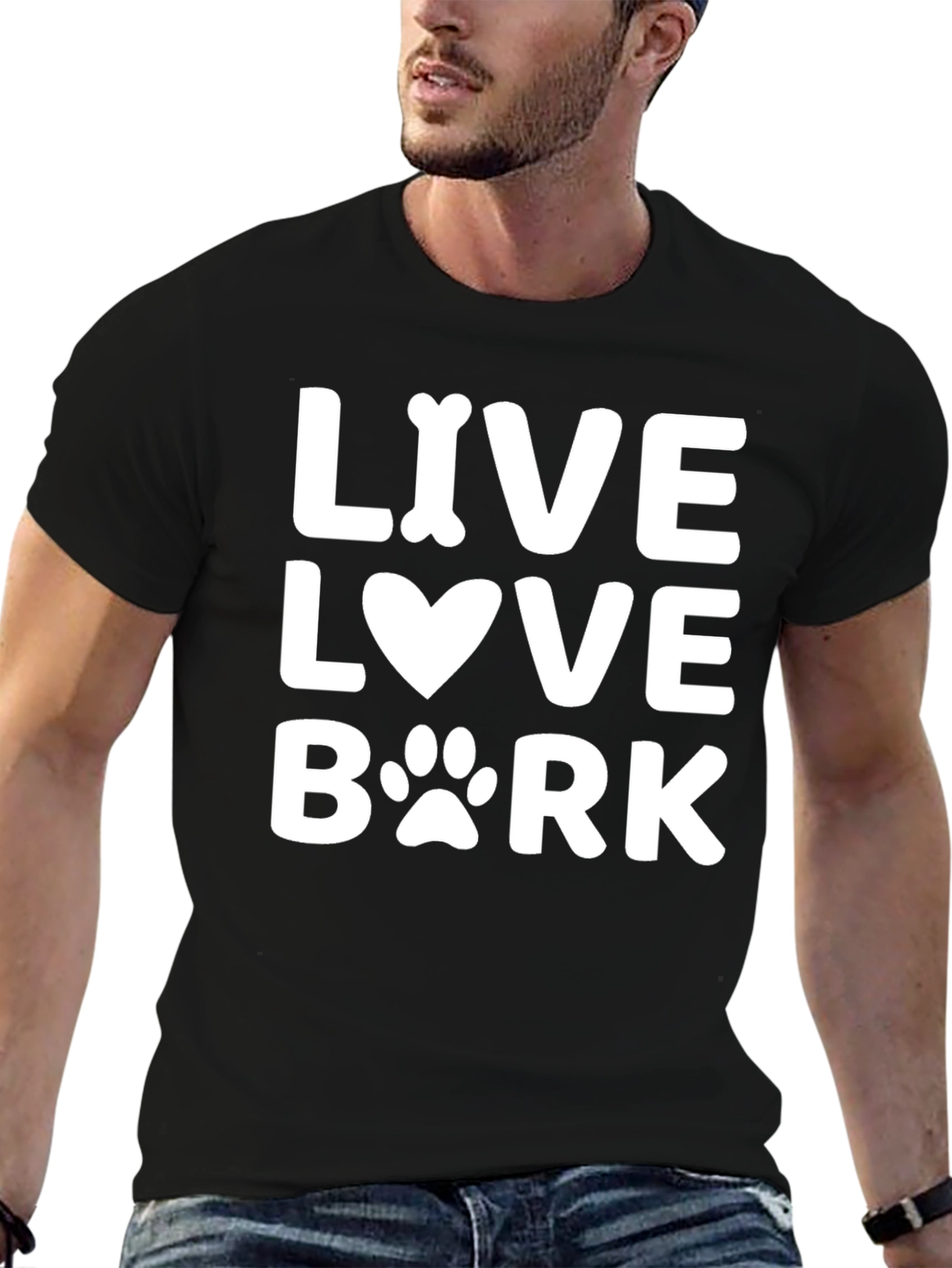 Live Love Bark Dog Lover T-Shirt
