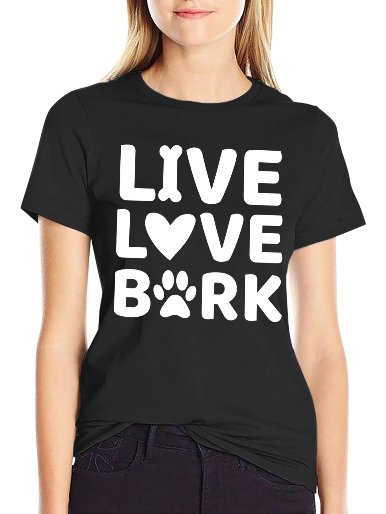 Live Love Bark Dog Lover T-Shirt