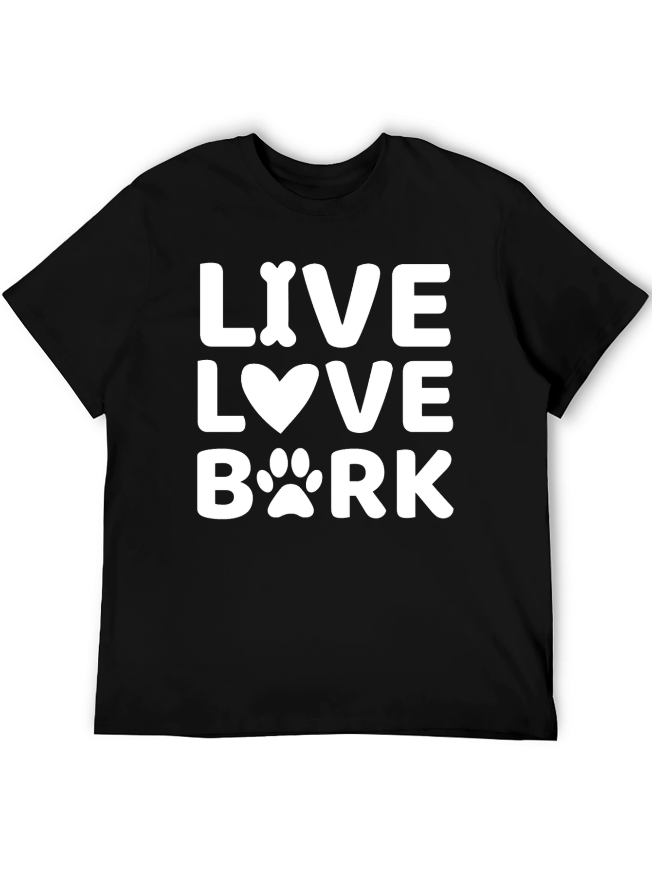 Live Love Bark Dog Lover T-Shirt
