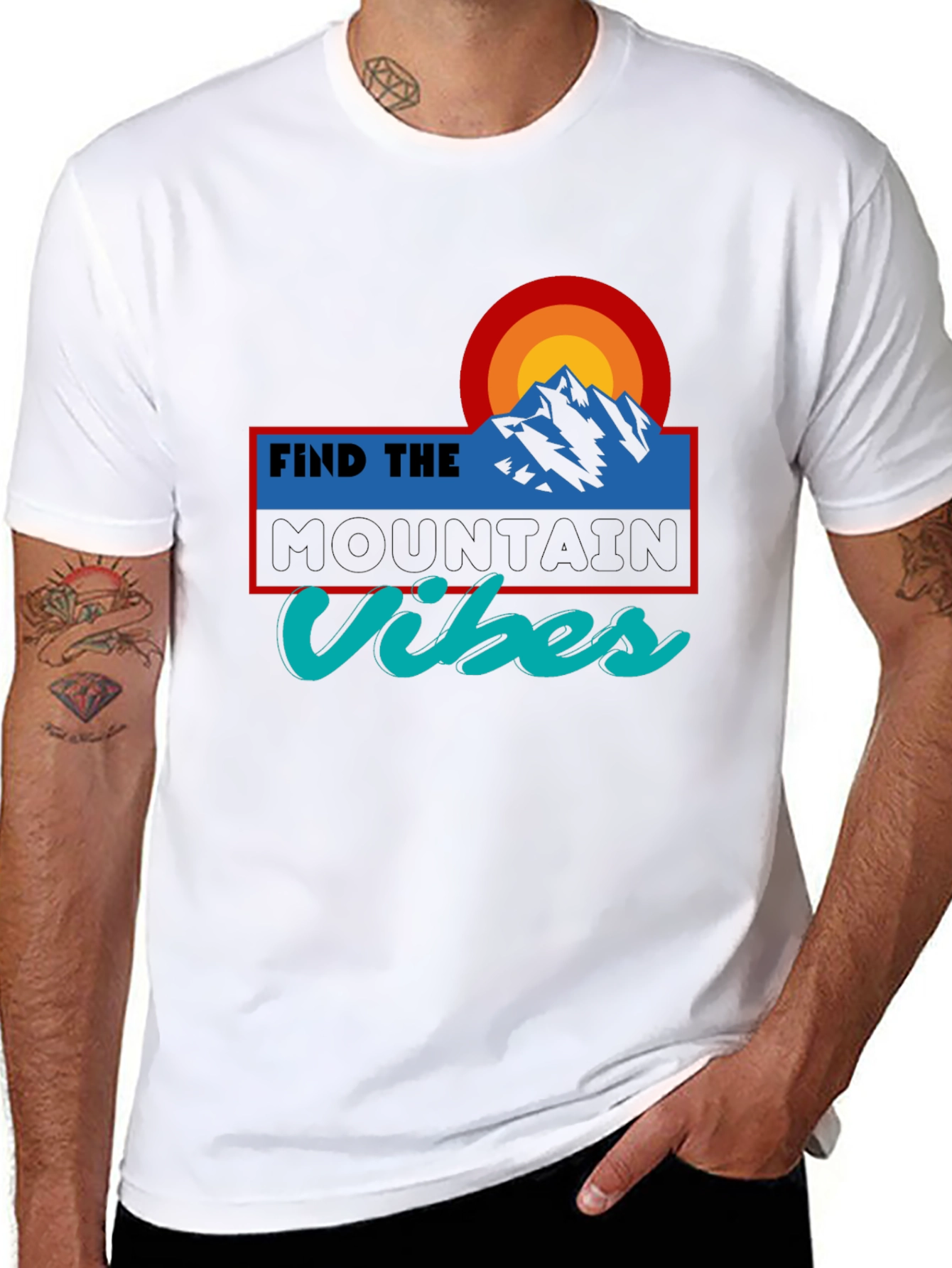 Find the Mountain Vibes Graphic Tee