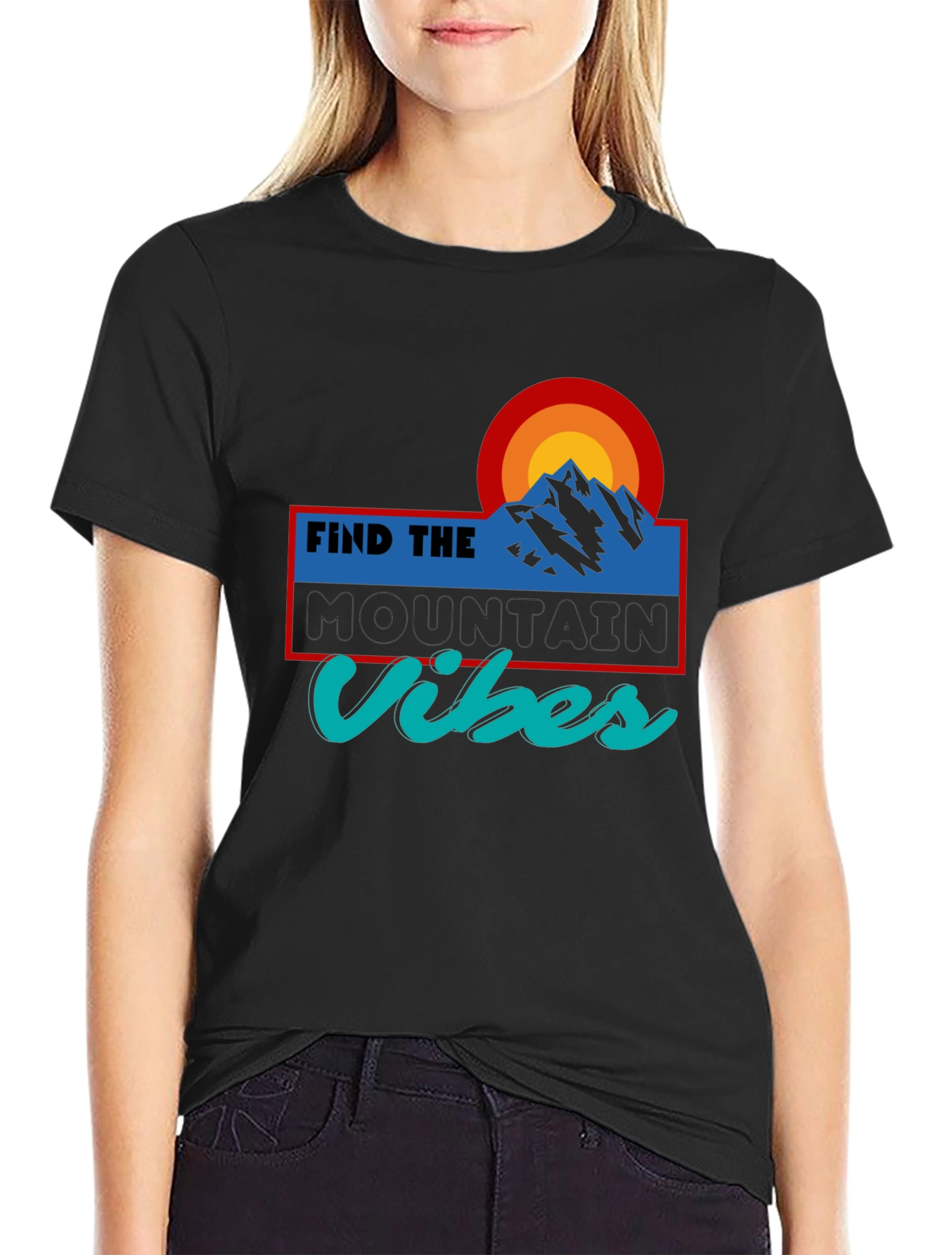 Find the Mountain Vibes Graphic Tee