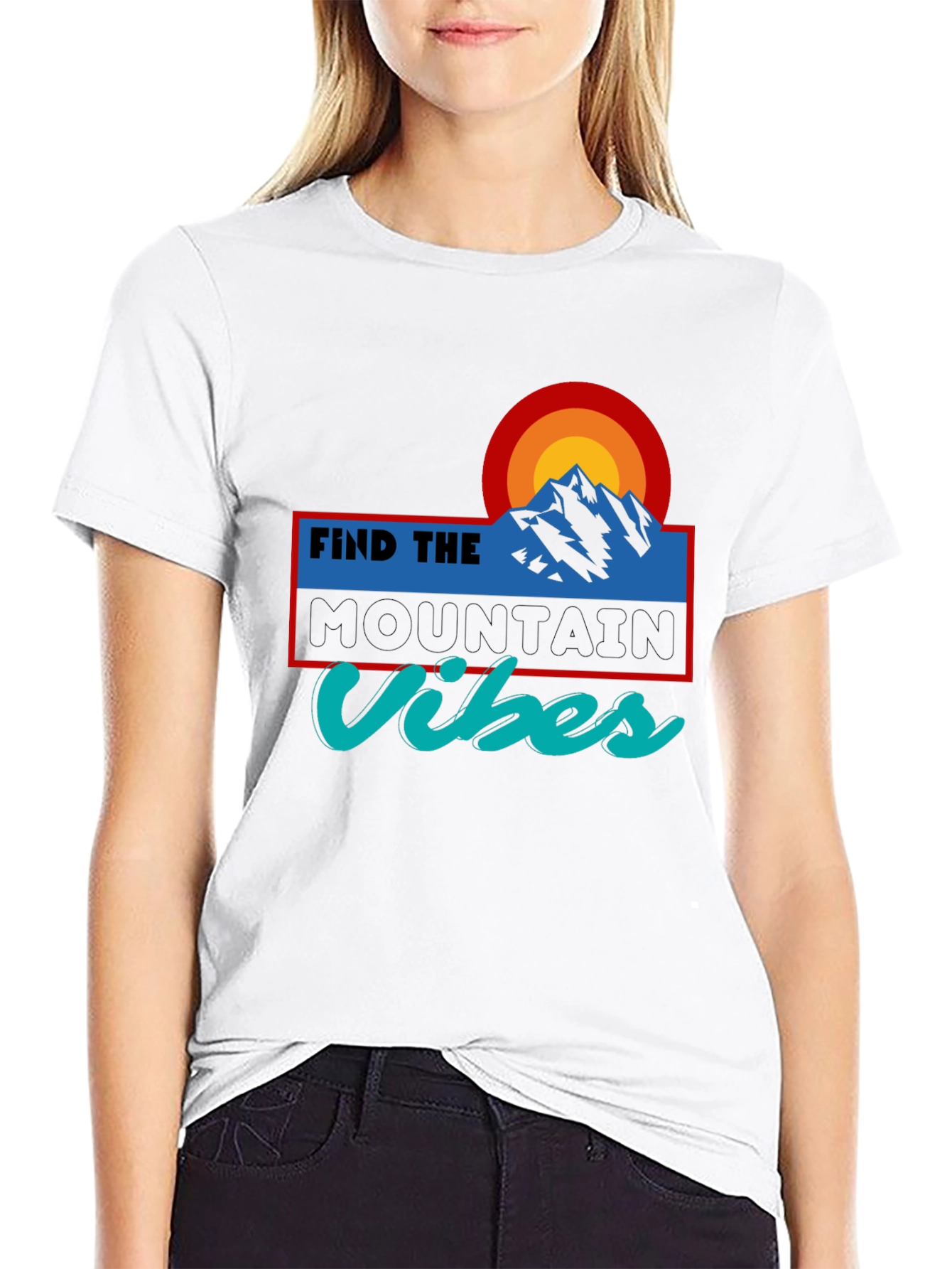 Find the Mountain Vibes Graphic Tee