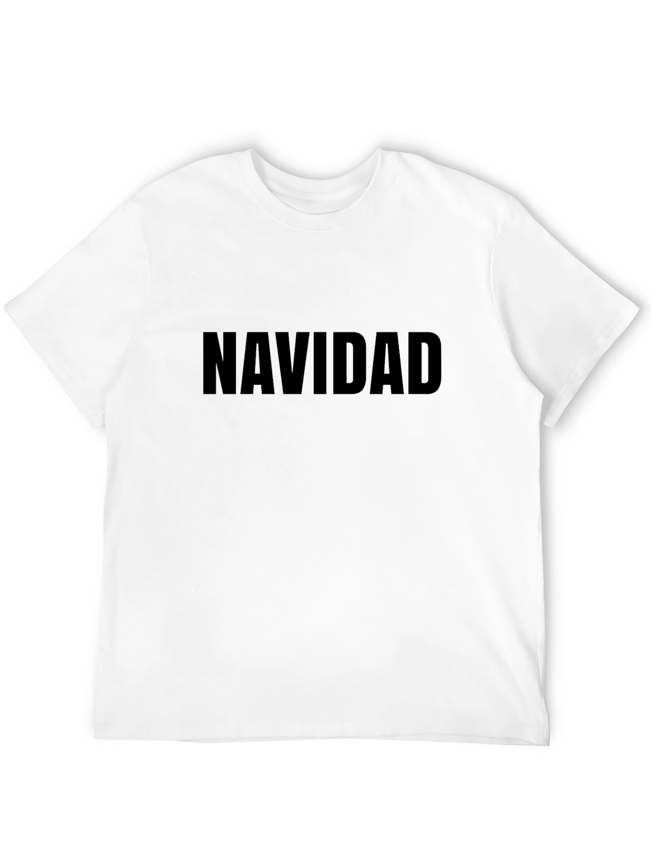 Navidad Black T-Shirt - Holiday Festive Wear