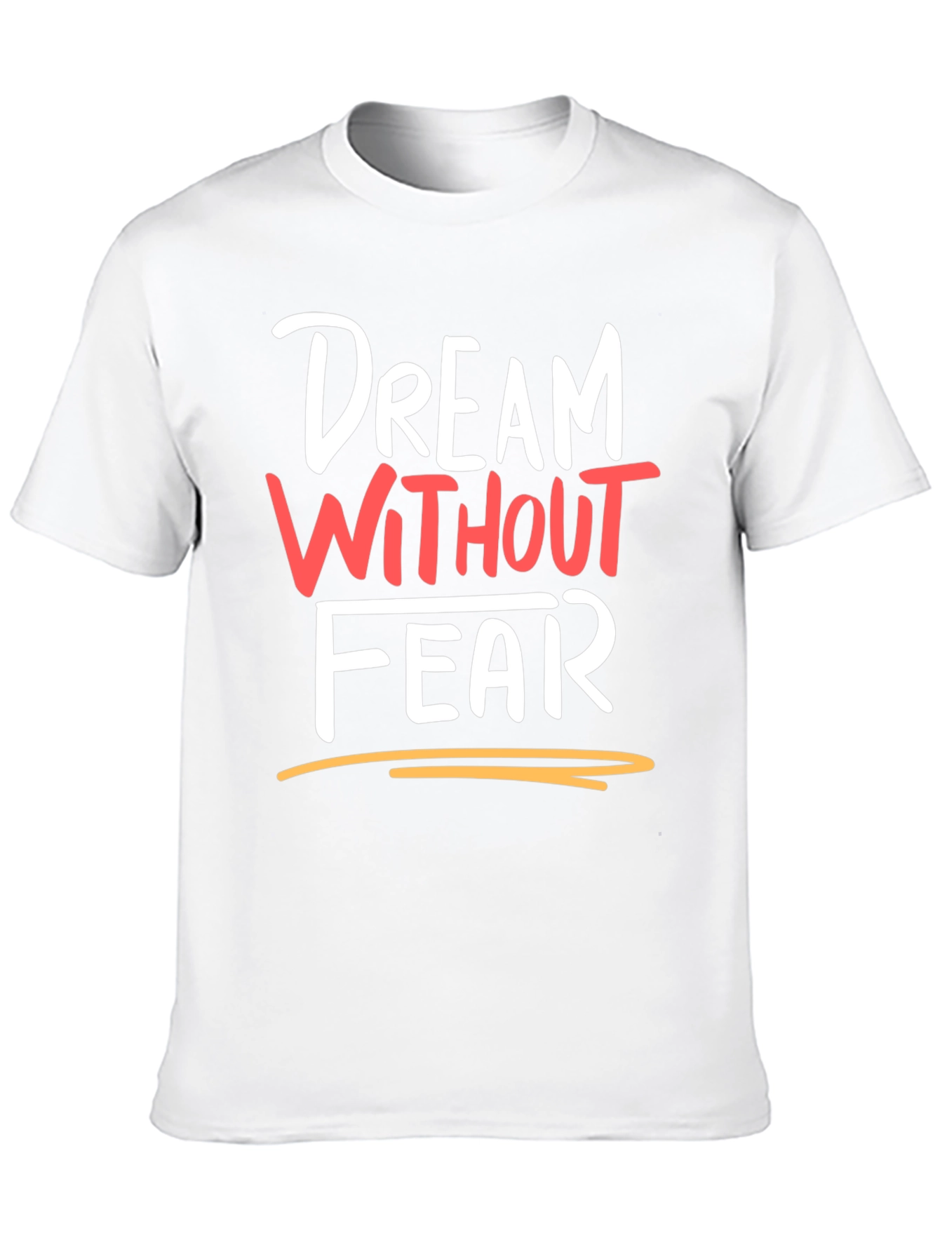 Dream Without Fear Black Graphic Tee