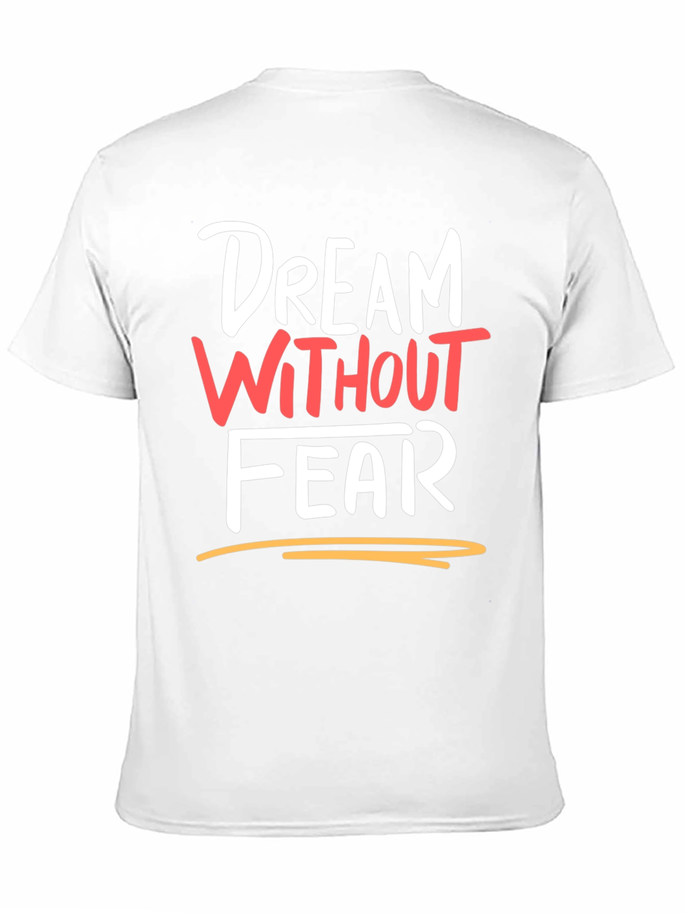 Dream Without Fear Black Graphic Tee