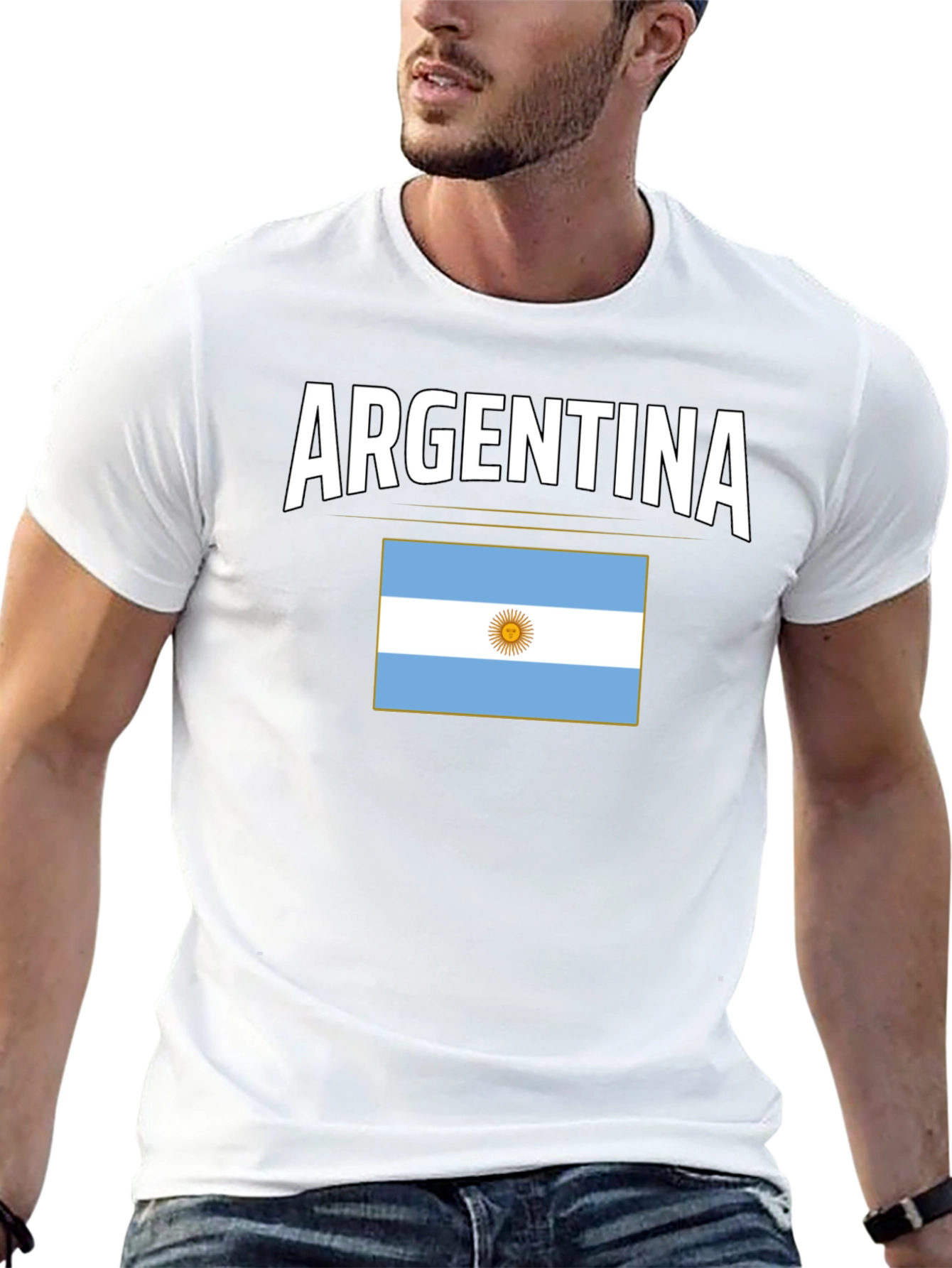Argentina Flag T-Shirt - Show Your Support!
