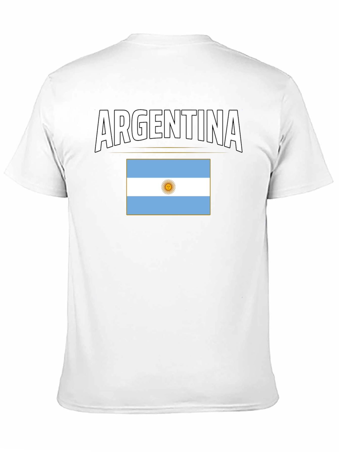 Argentina Flag T-Shirt - Show Your Support!