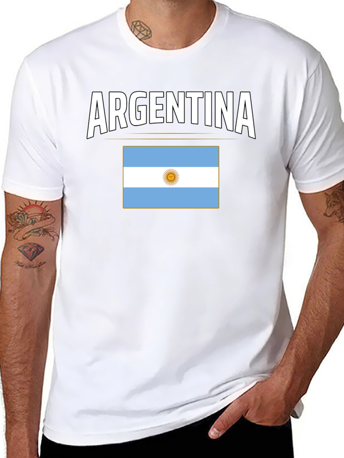 Argentina Flag T-Shirt - Show Your Support!