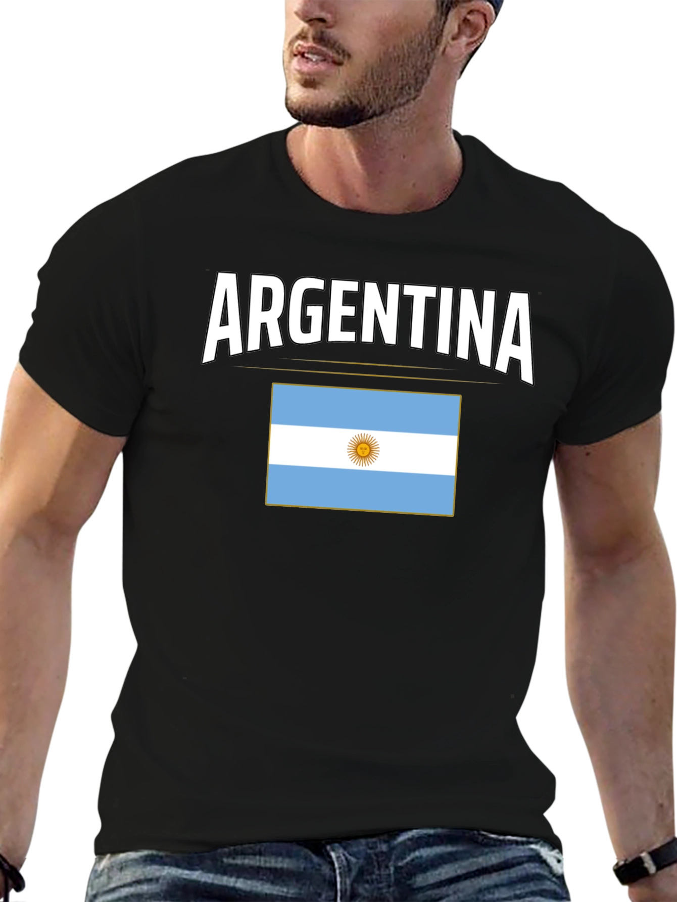 Argentina Flag T-Shirt - Show Your Support!