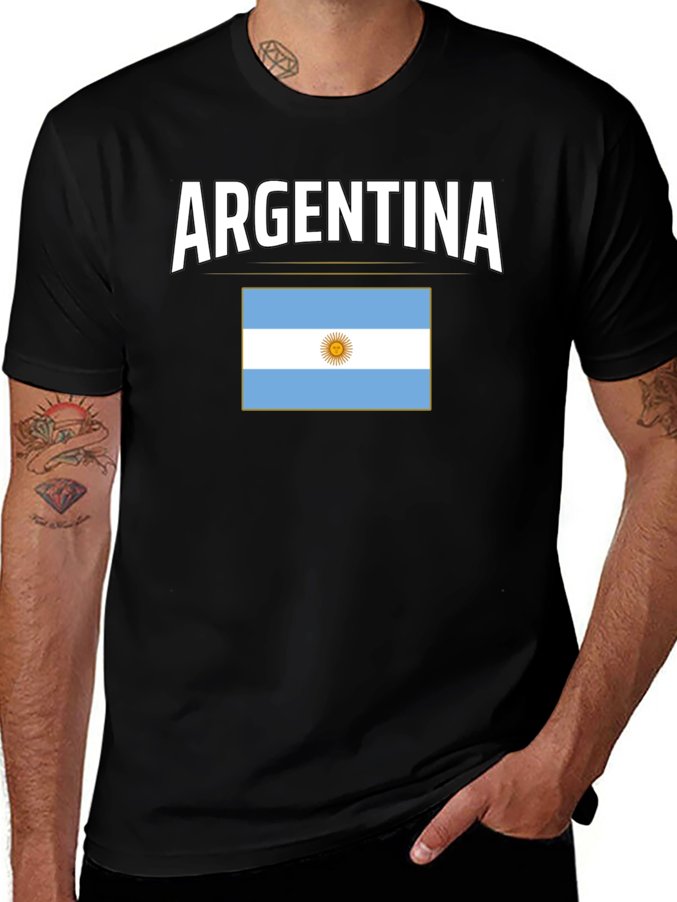 Argentina Flag T-Shirt - Show Your Support!