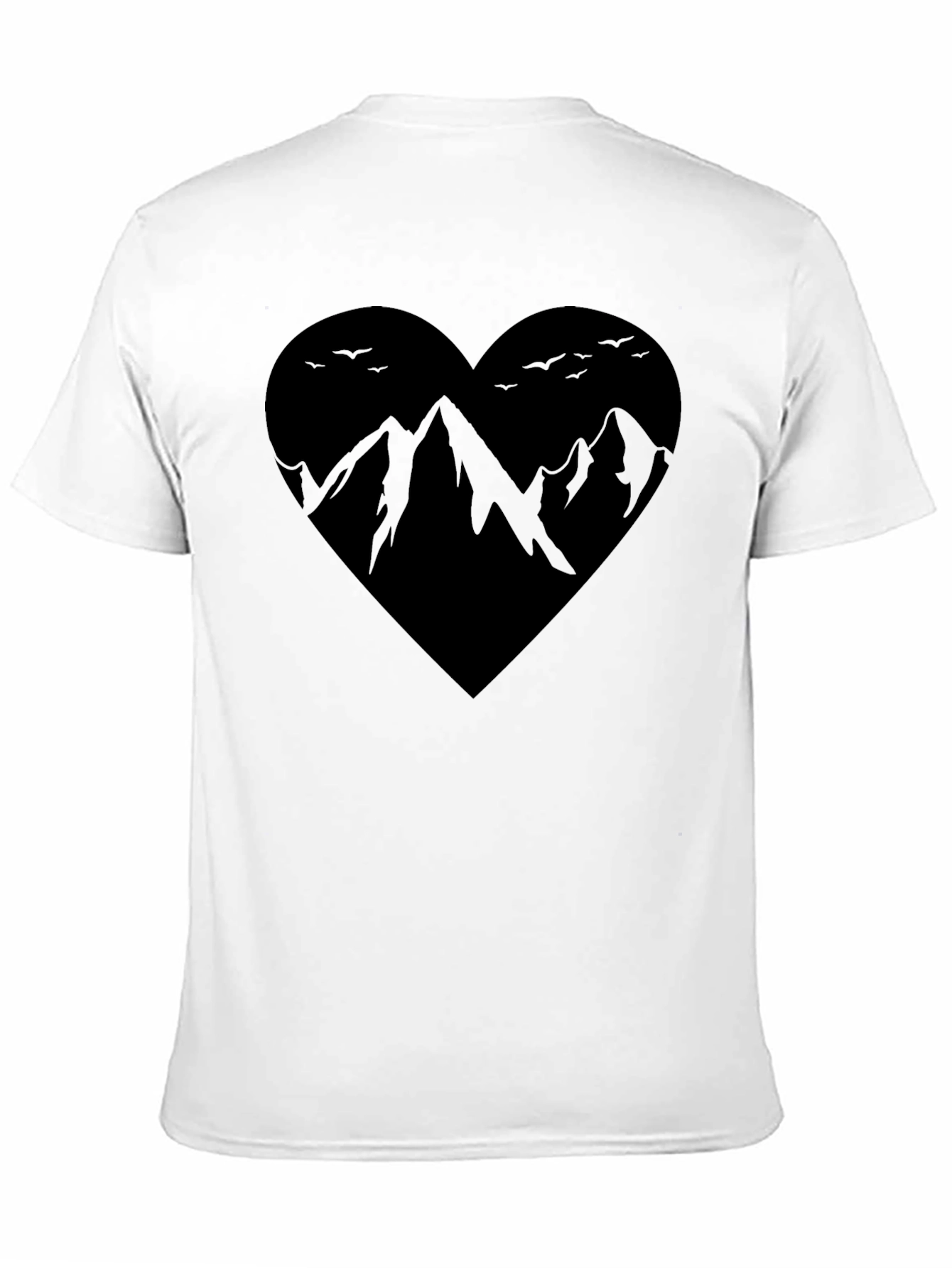 Mountain Heart Graphic Tee - Adventure Awaits