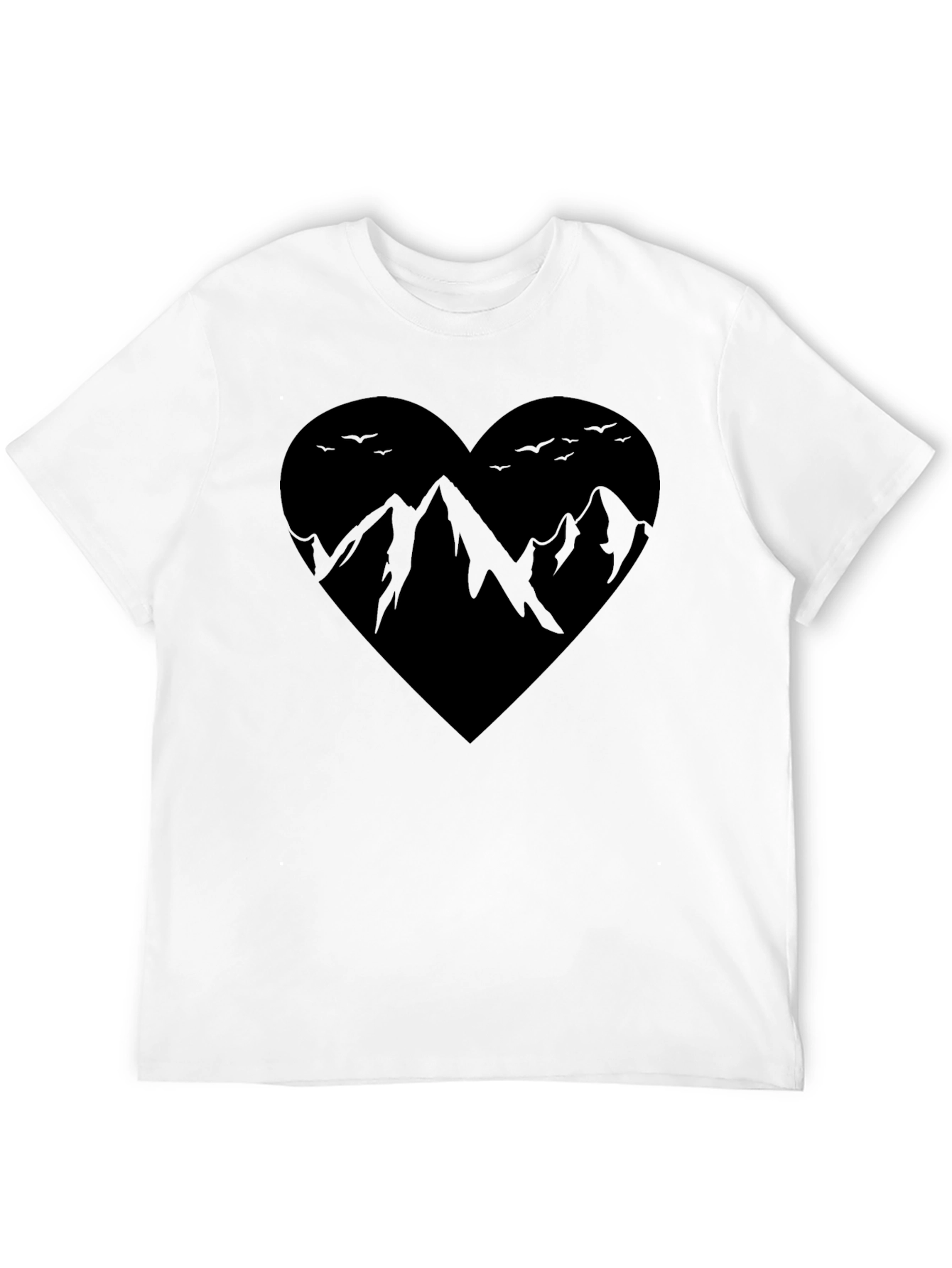 Mountain Heart Graphic Tee - Adventure Awaits