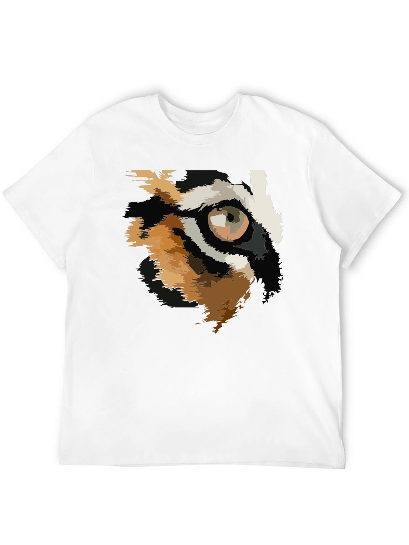 Eye of the Tiger Graphic Tee - Black