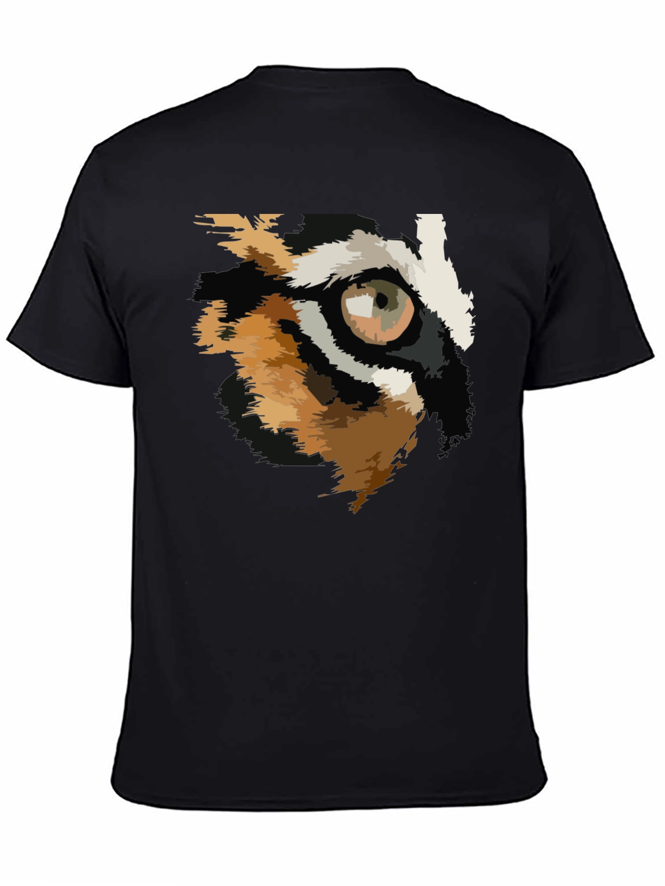 Eye of the Tiger Graphic Tee - Black