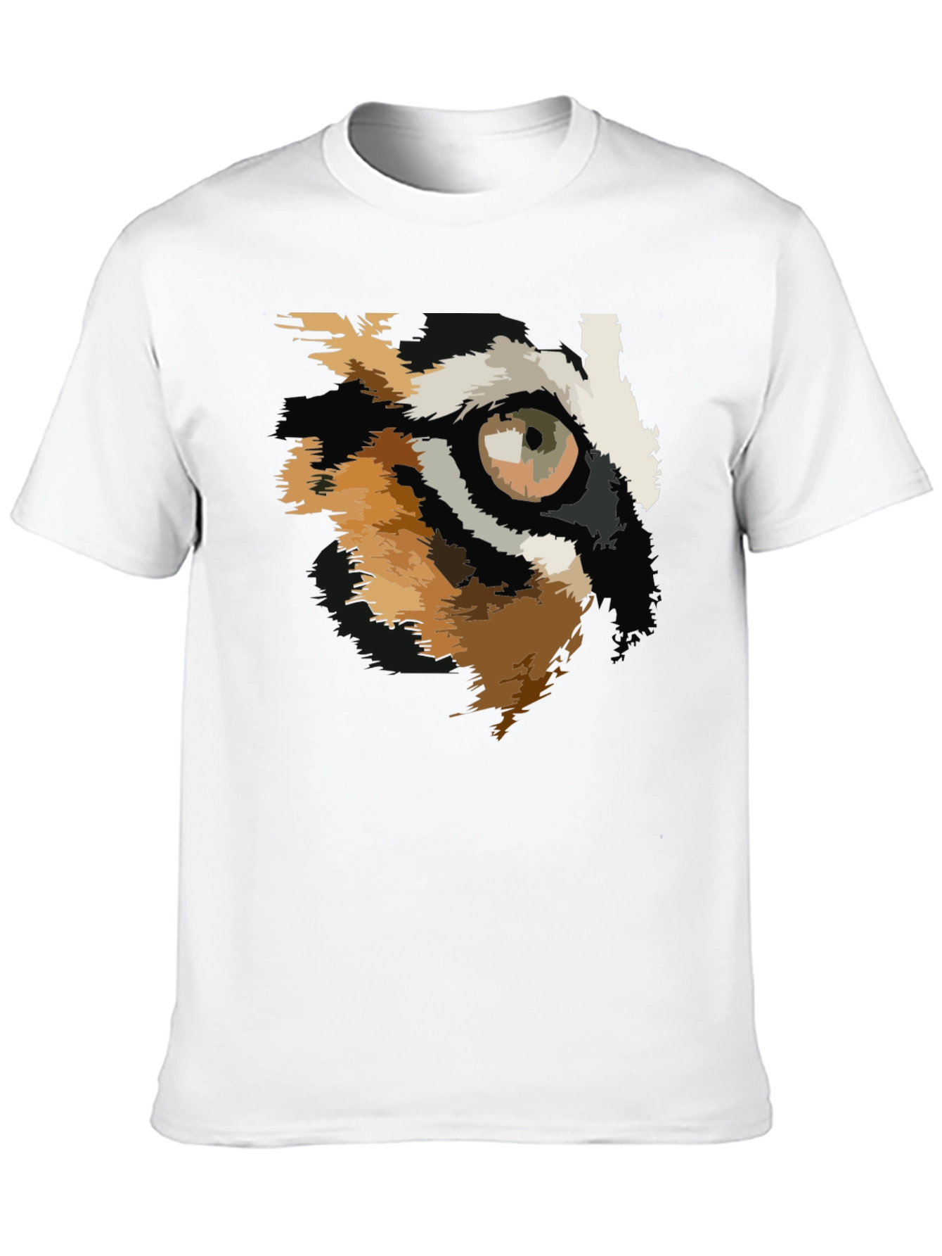 Eye of the Tiger Graphic Tee - Black