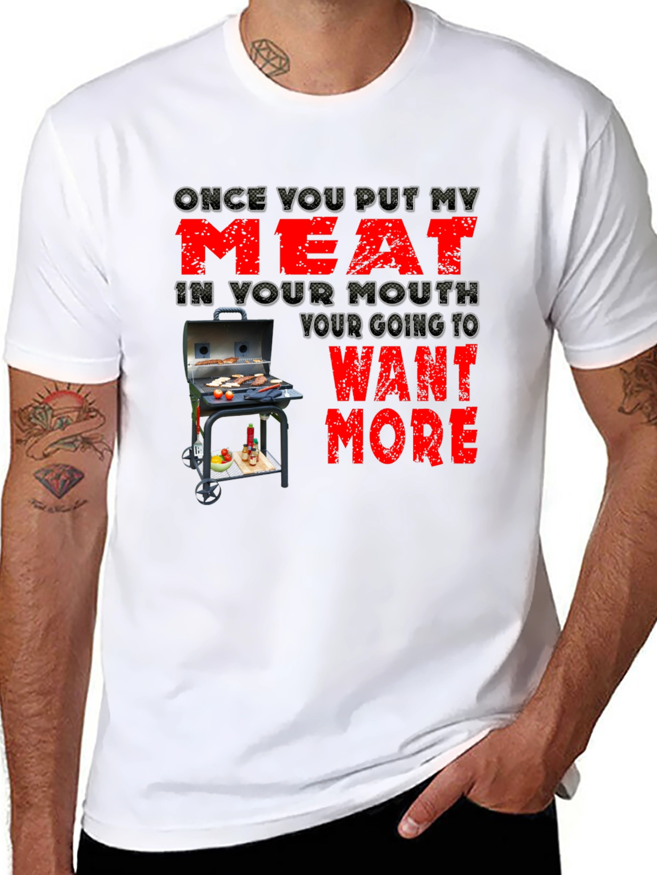 Funny BBQ Meat T-Shirt