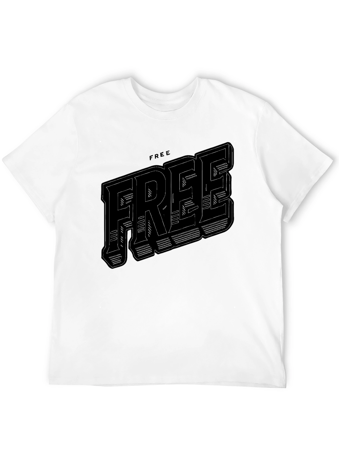 Mens Black Graphic T-Shirt - FREE Design