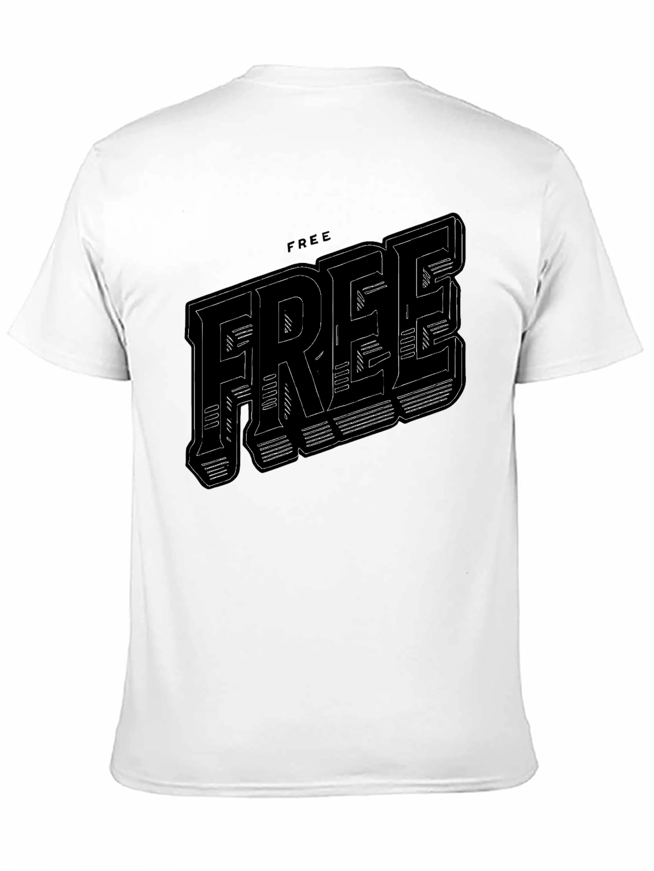 Mens Black Graphic T-Shirt - FREE Design