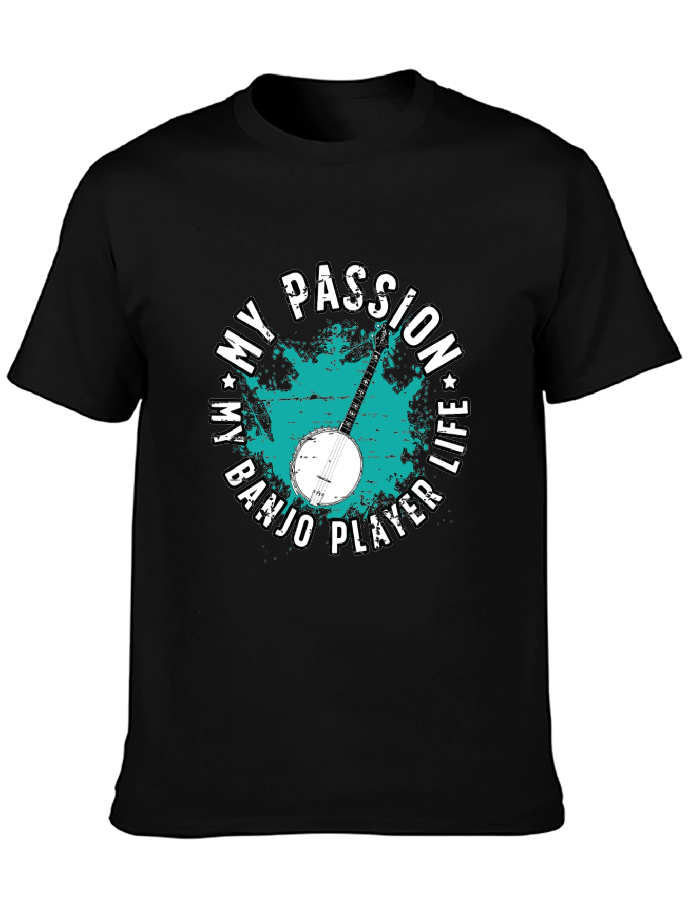 Banjo Player T-Shirt - My Passion My Life