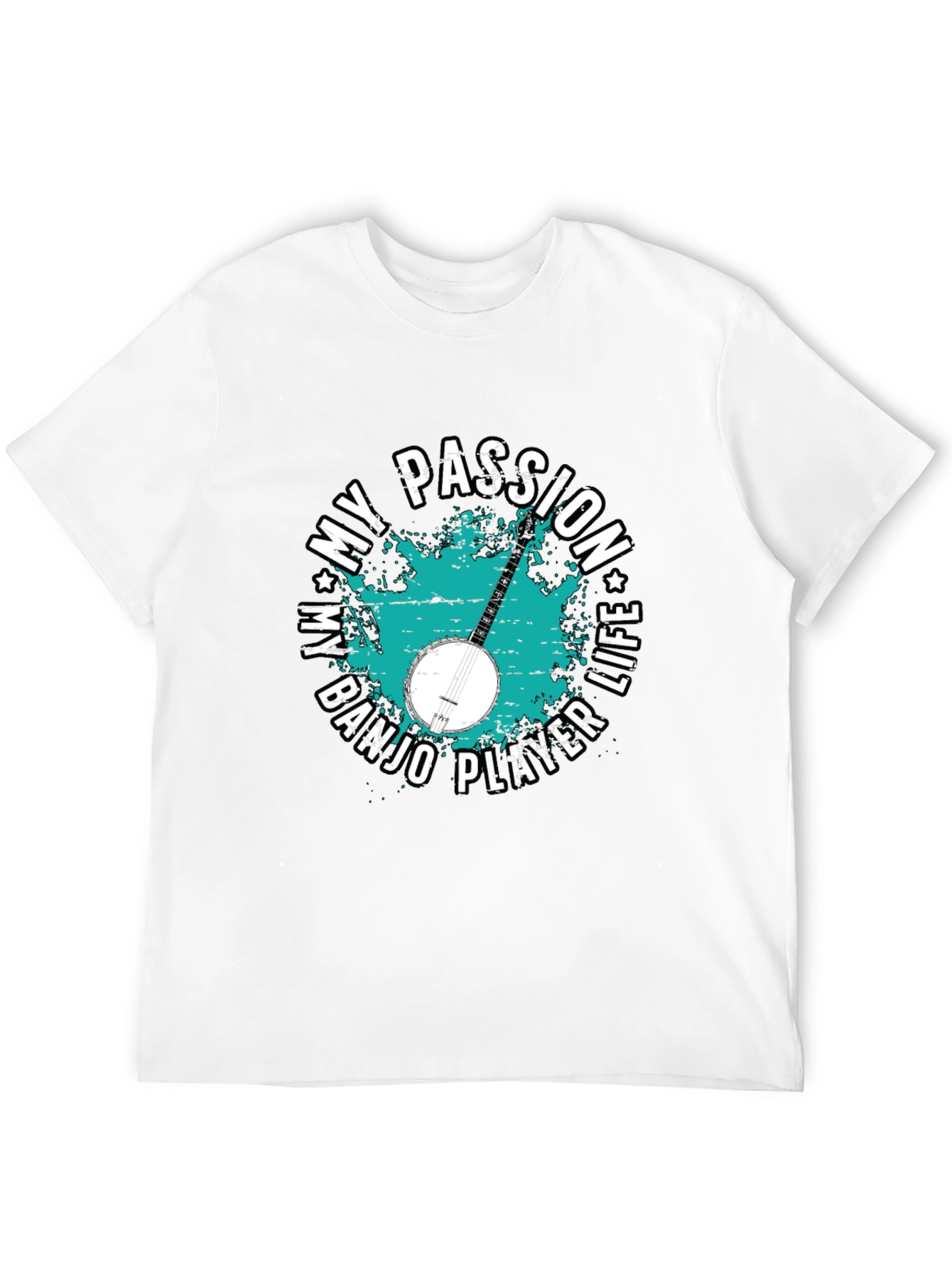 Banjo Player T-Shirt - My Passion My Life