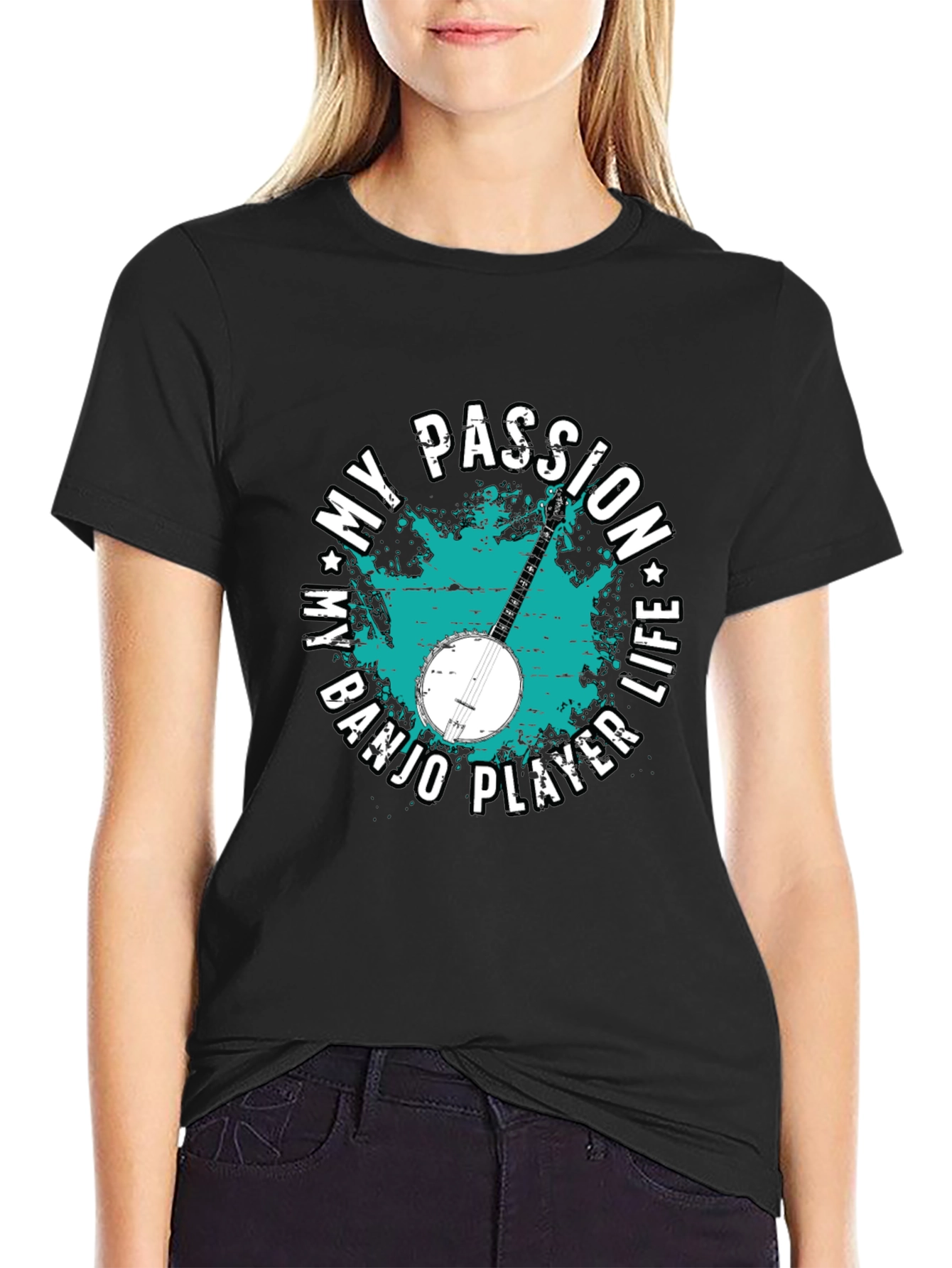 Banjo Player T-Shirt - My Passion My Life