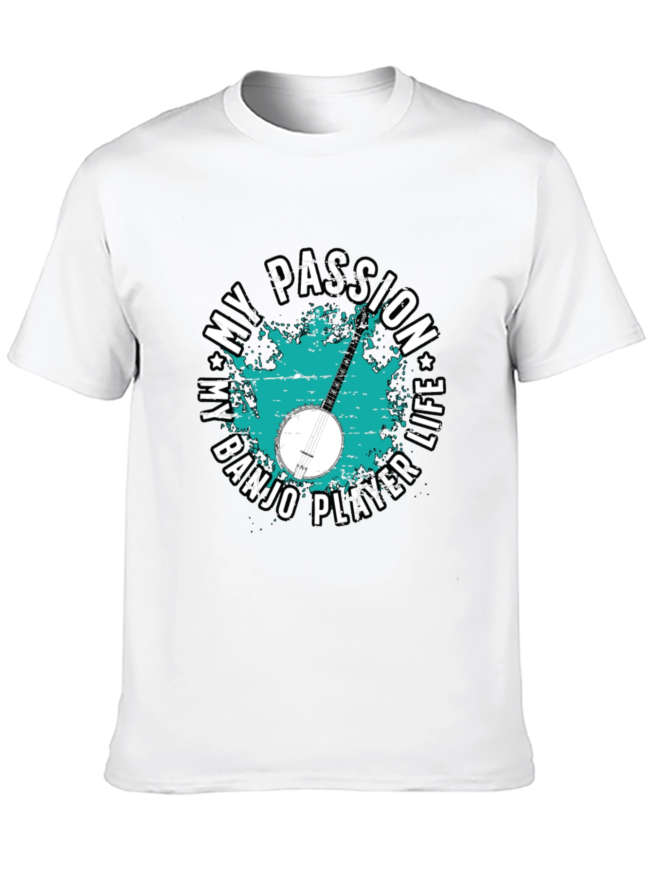 Banjo Player T-Shirt - My Passion My Life