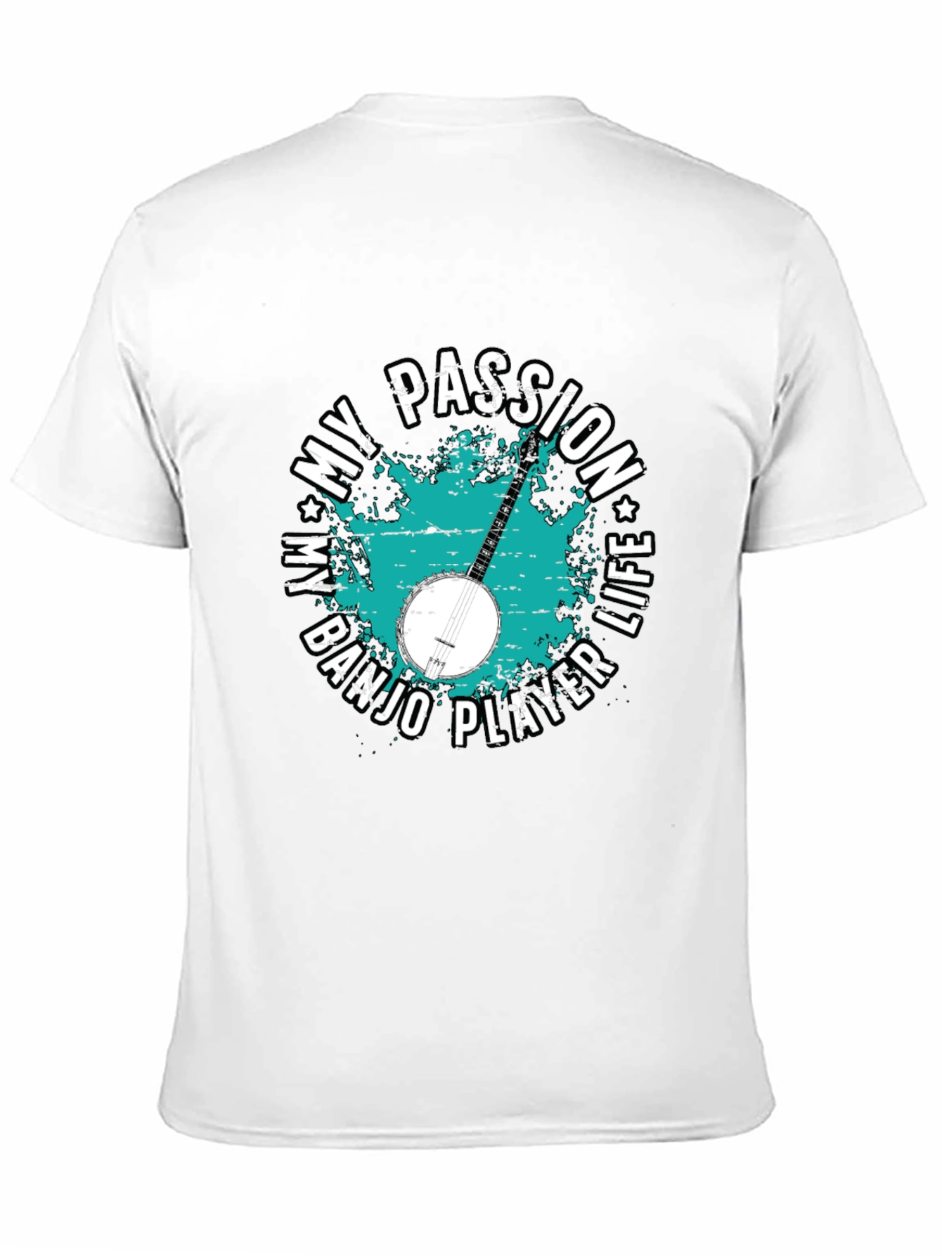 Banjo Player T-Shirt - My Passion My Life