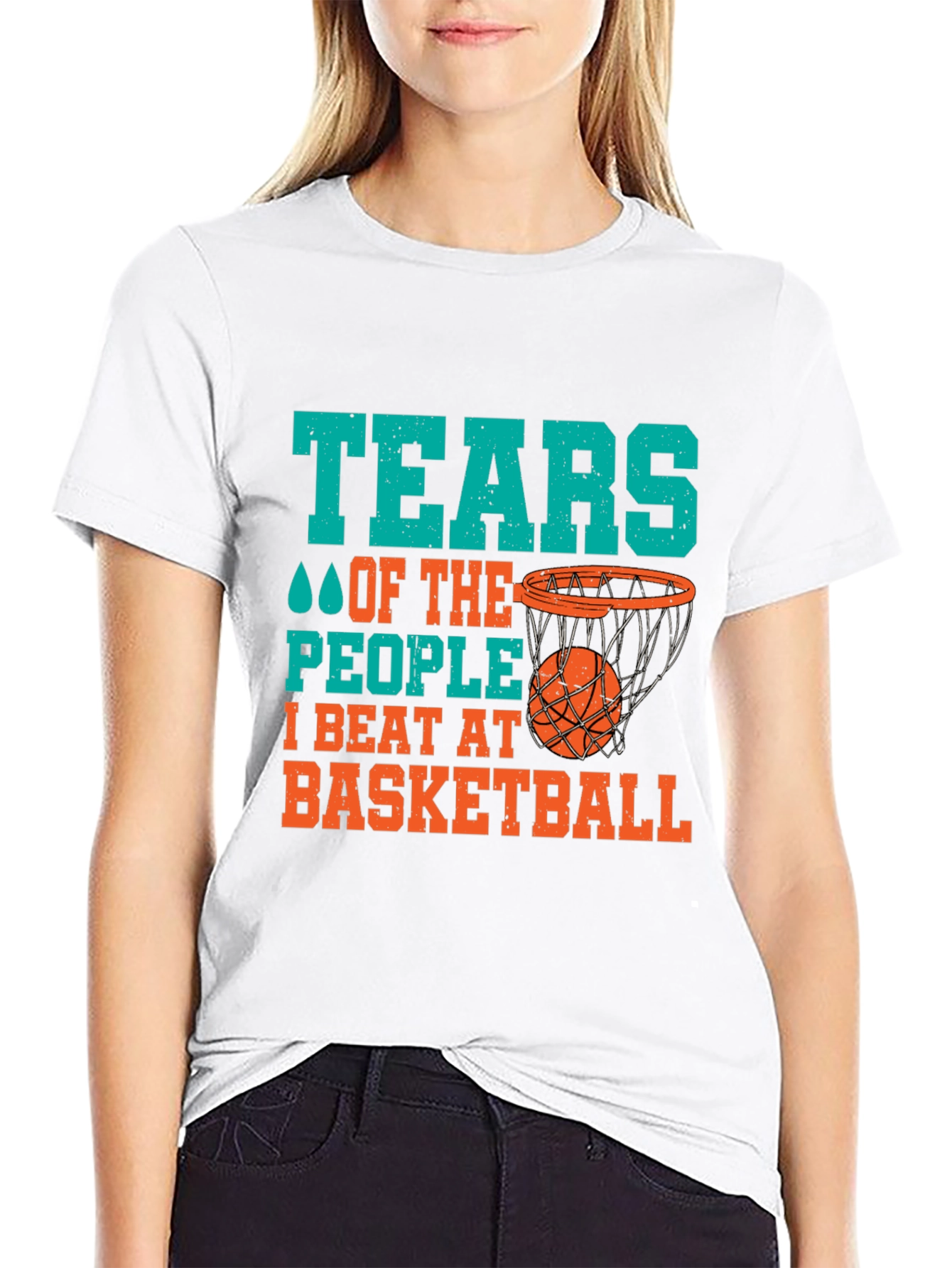 Basketball Fan T-Shirt: Tears of the People I Beat
