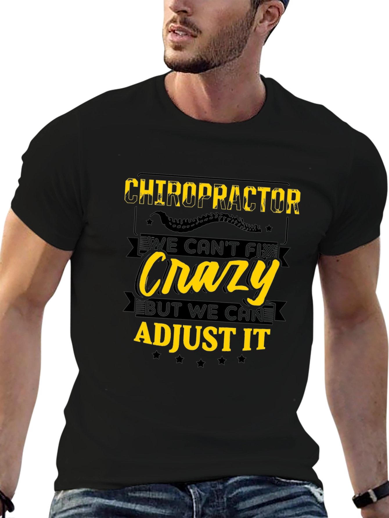 Chiropractor Crazy T-Shirt - Funny Adjustment Tee