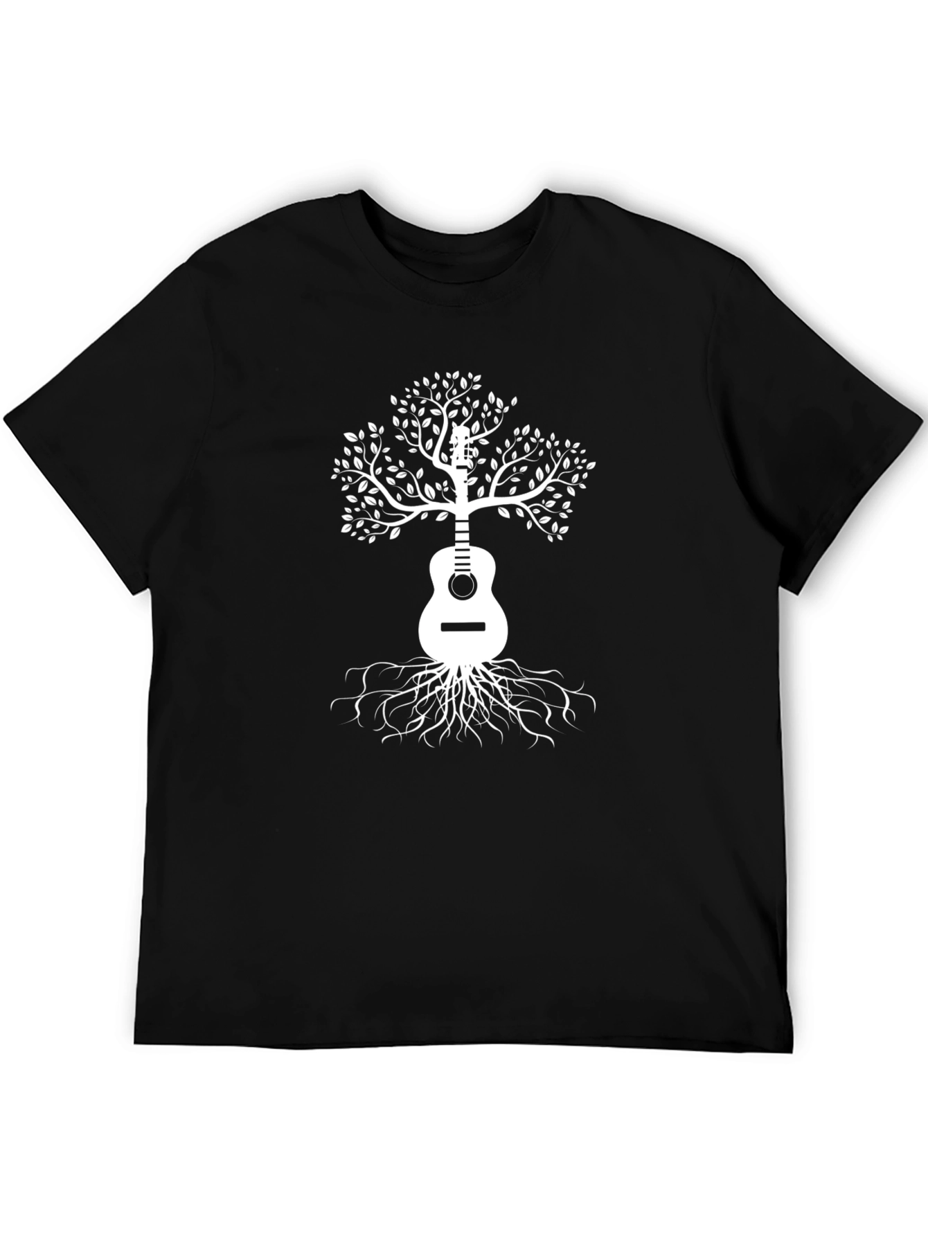 Guitar Tree Graphic Tee - Music Lovers Shirt