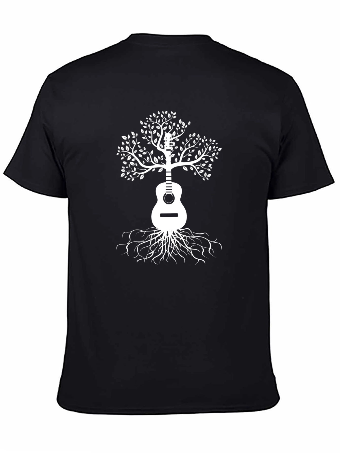 Guitar Tree Graphic Tee - Music Lovers Shirt