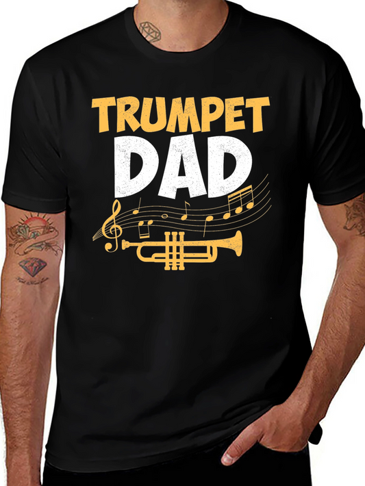 Trumpet Dad T-Shirt - Musical Father Tee