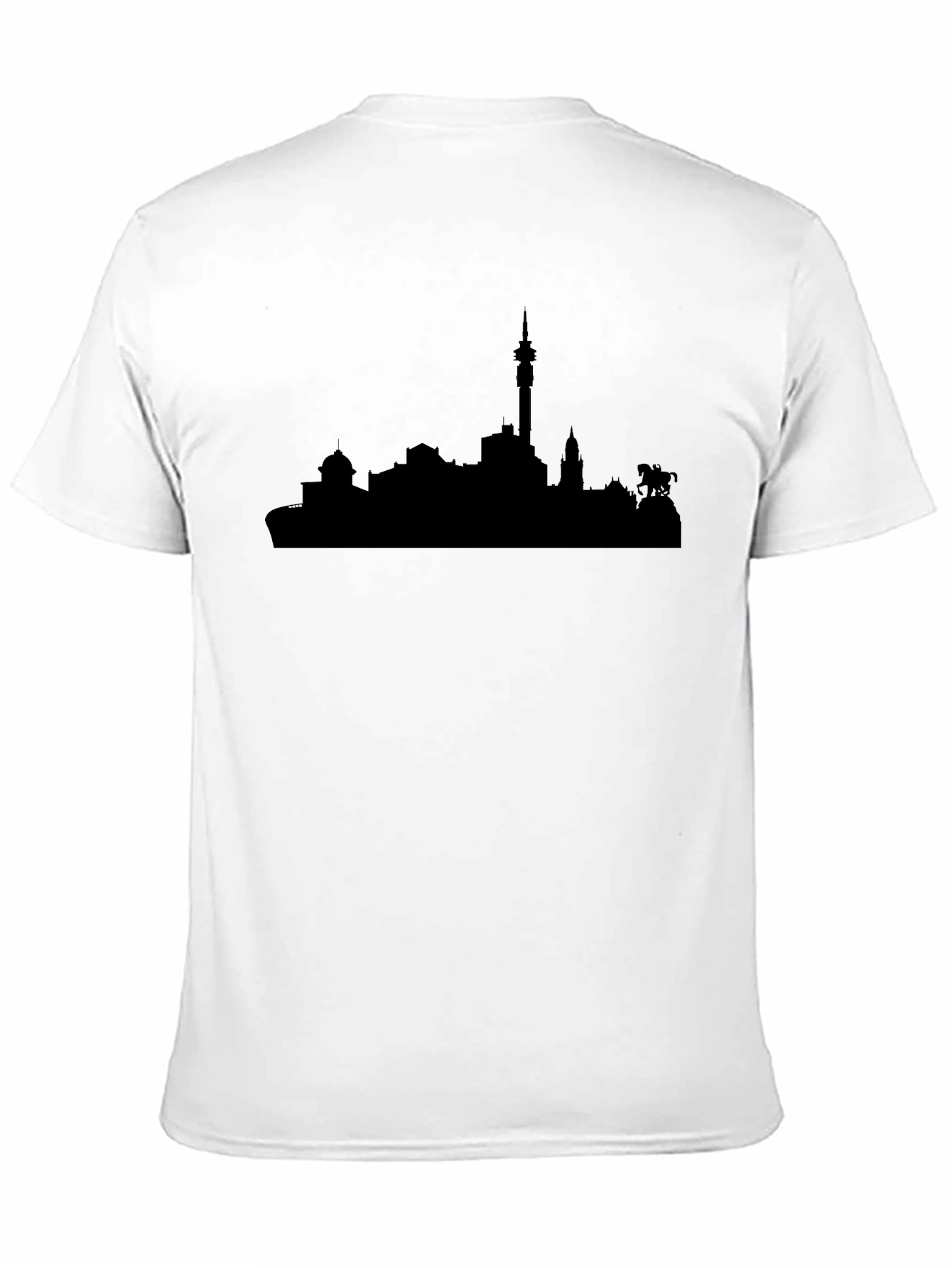 Munich Skyline Black T-Shirt