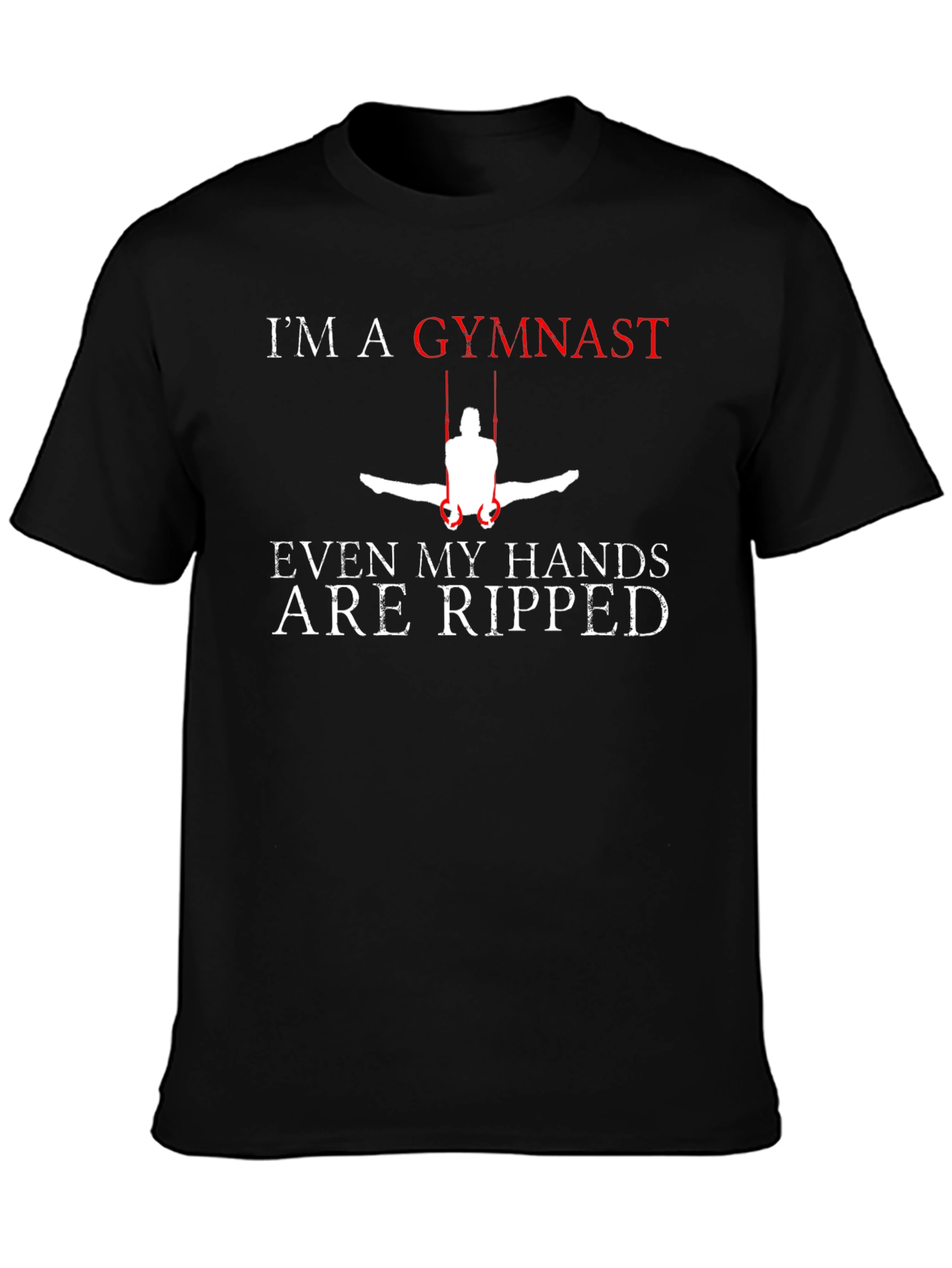 Gymnast Ripped Hands Graphic Tee